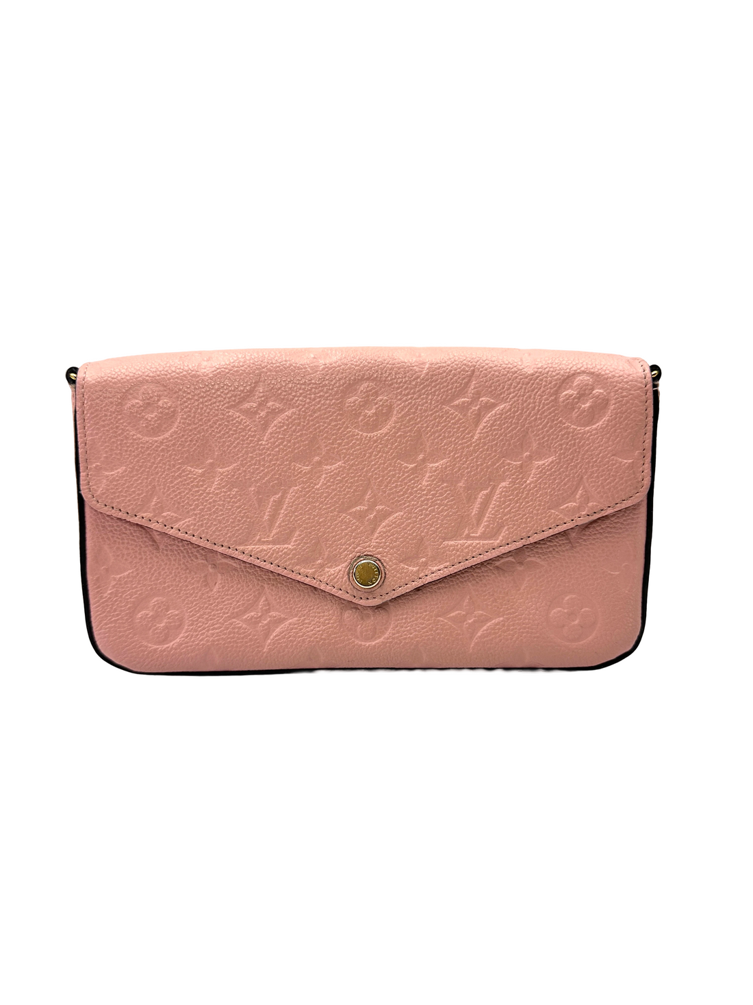 Louis Vuitton Pink Monogram Empreinte Leather Pochette Felicie LV3330
