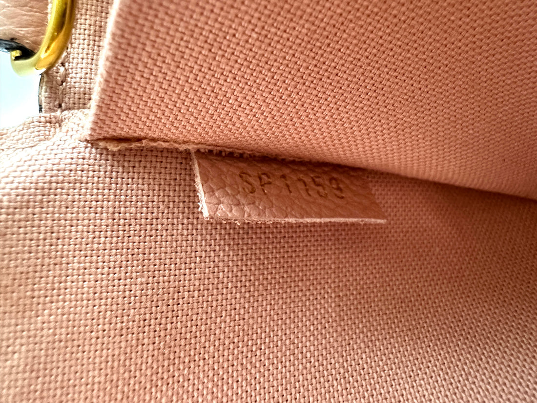 Louis Vuitton Pink Monogram Empreinte Leather Pochette Felicie LV3330