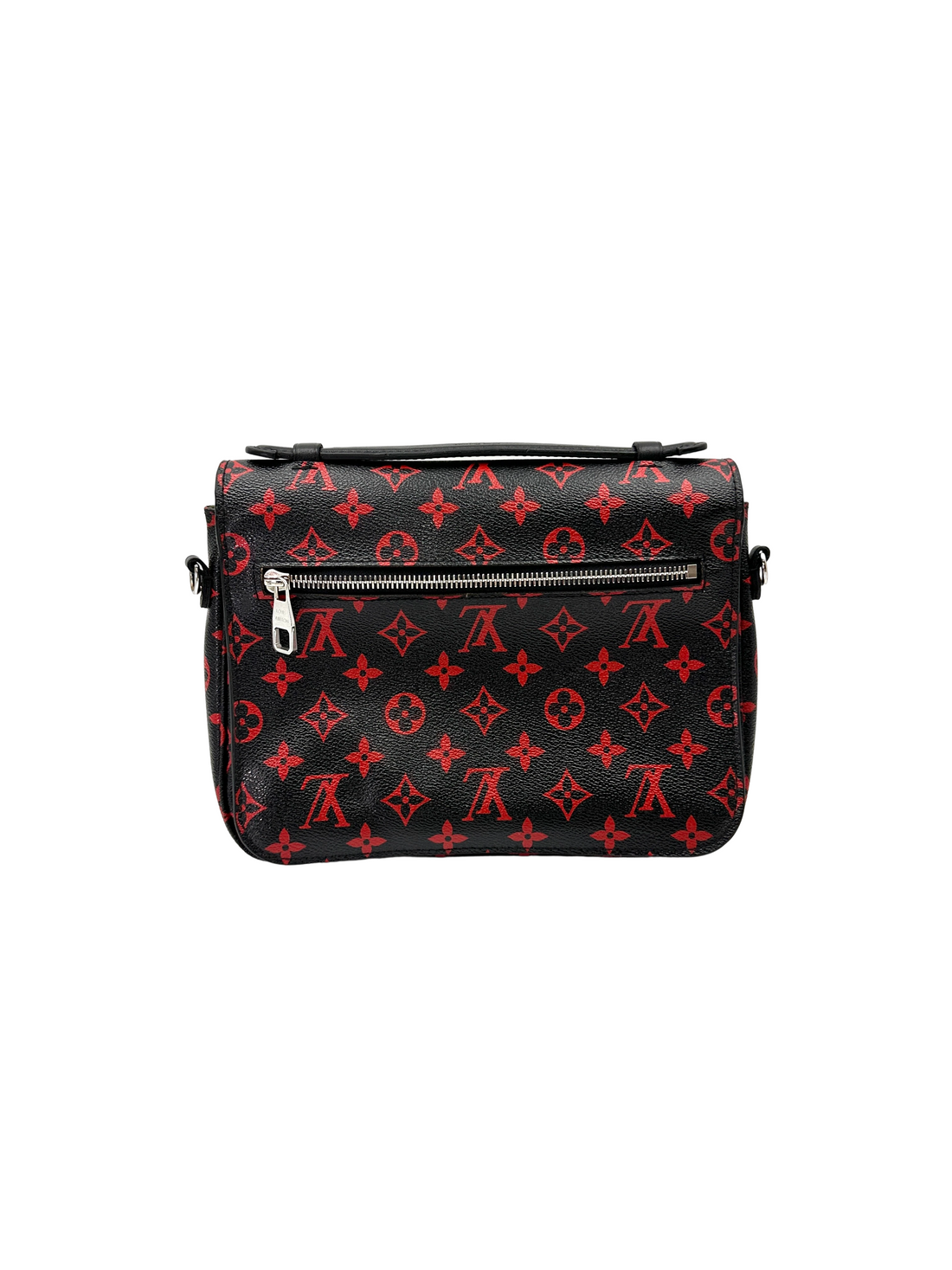 Louis Vuitton Black/Red Monogram Infrarouge Canvas Pochette Metis LV3328