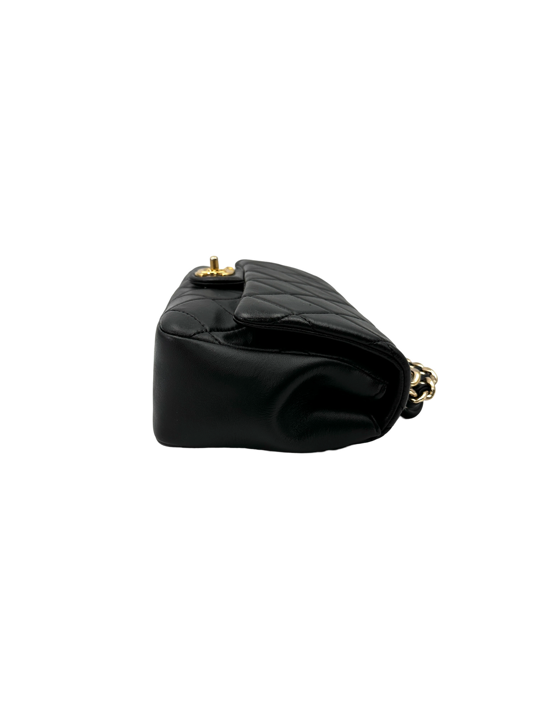 Chanel Classic Flap Black Quilted Leather Mini Shoulder Bag(29***39) CC2562