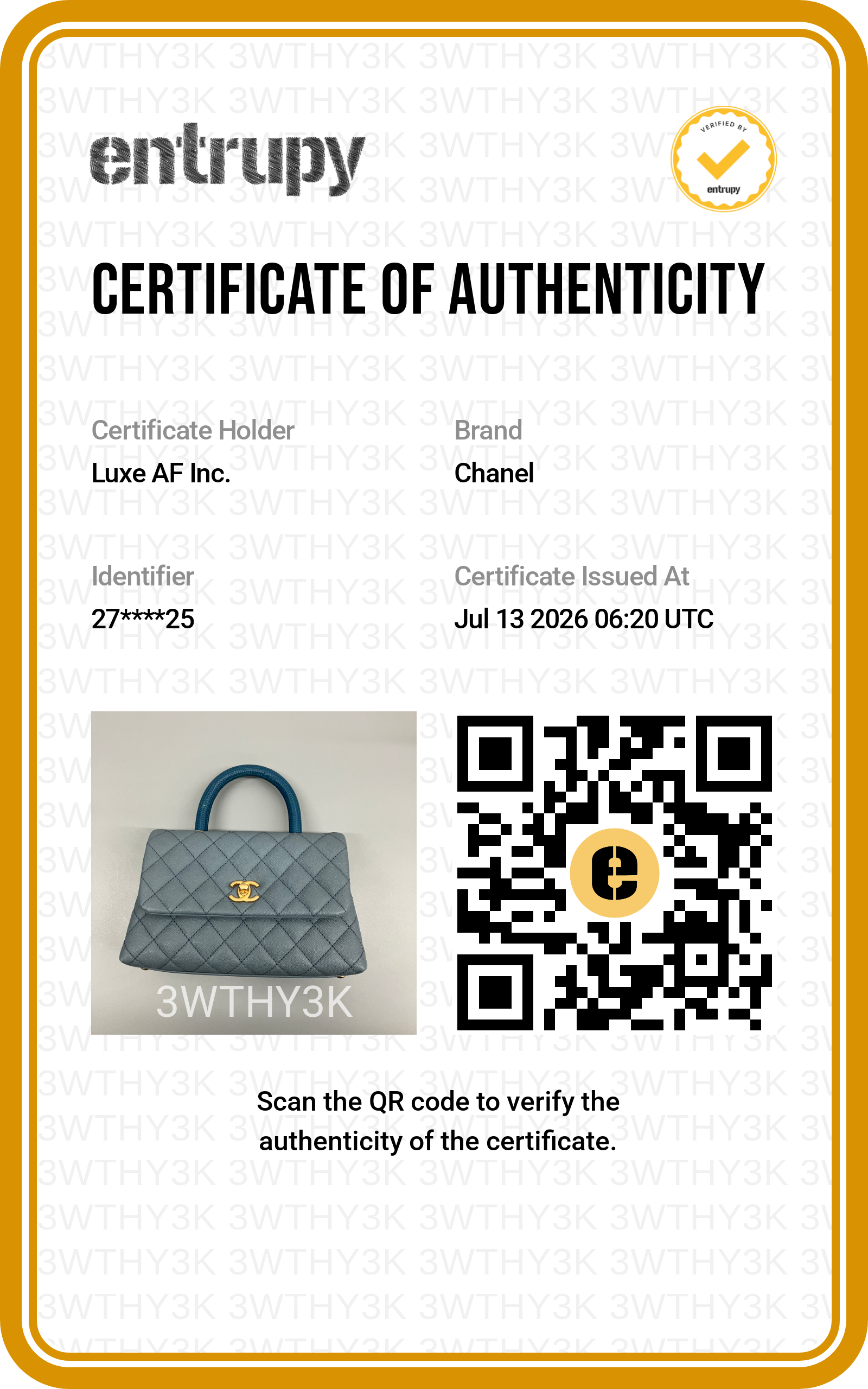 Chanel CoCo Handle Blue Quilted Leather Small Size Shoulder Bag(27***25) CC2545