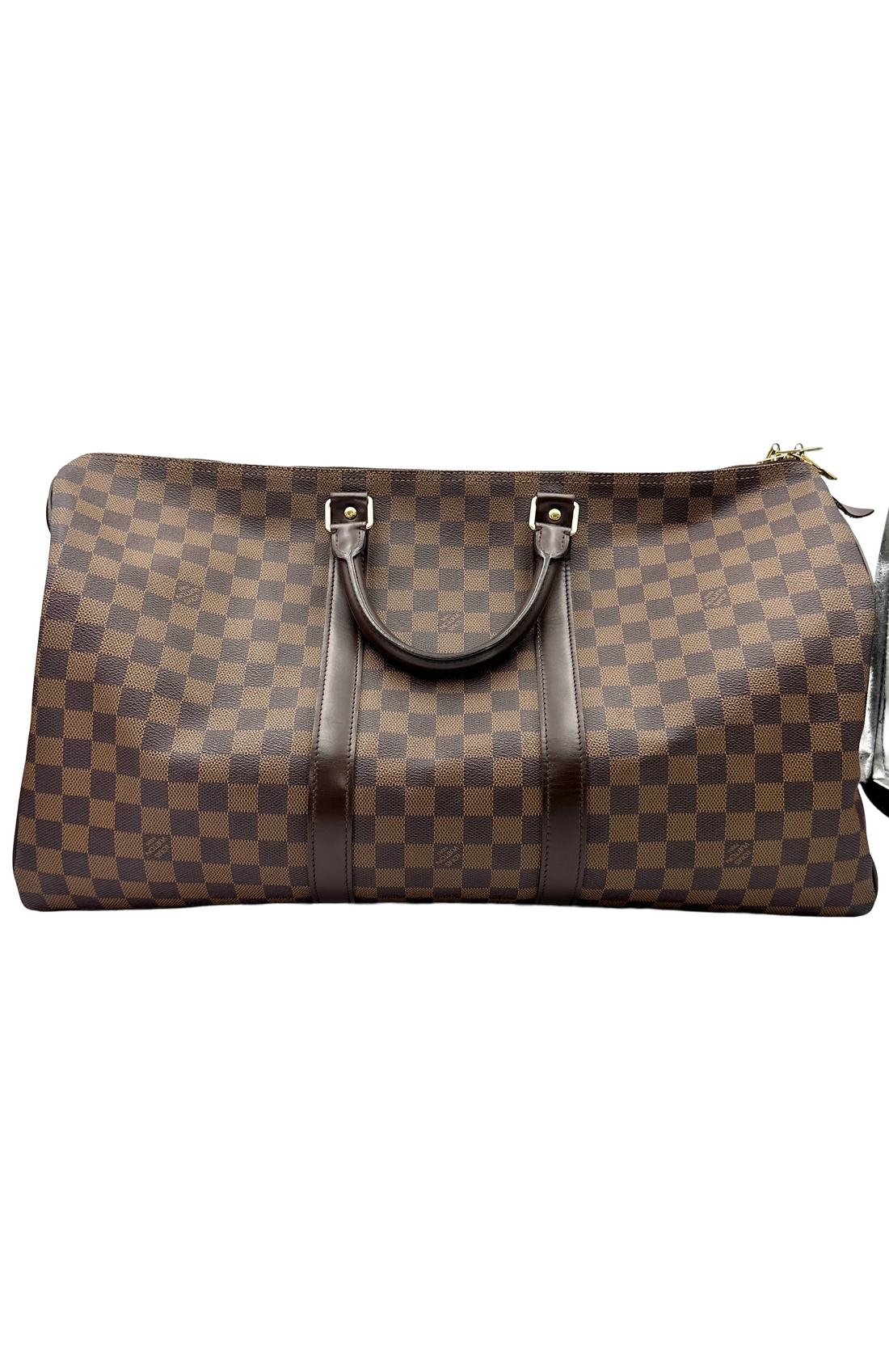 Louis Vuitton Keepall Damier Ebene Handle Bag LV3336