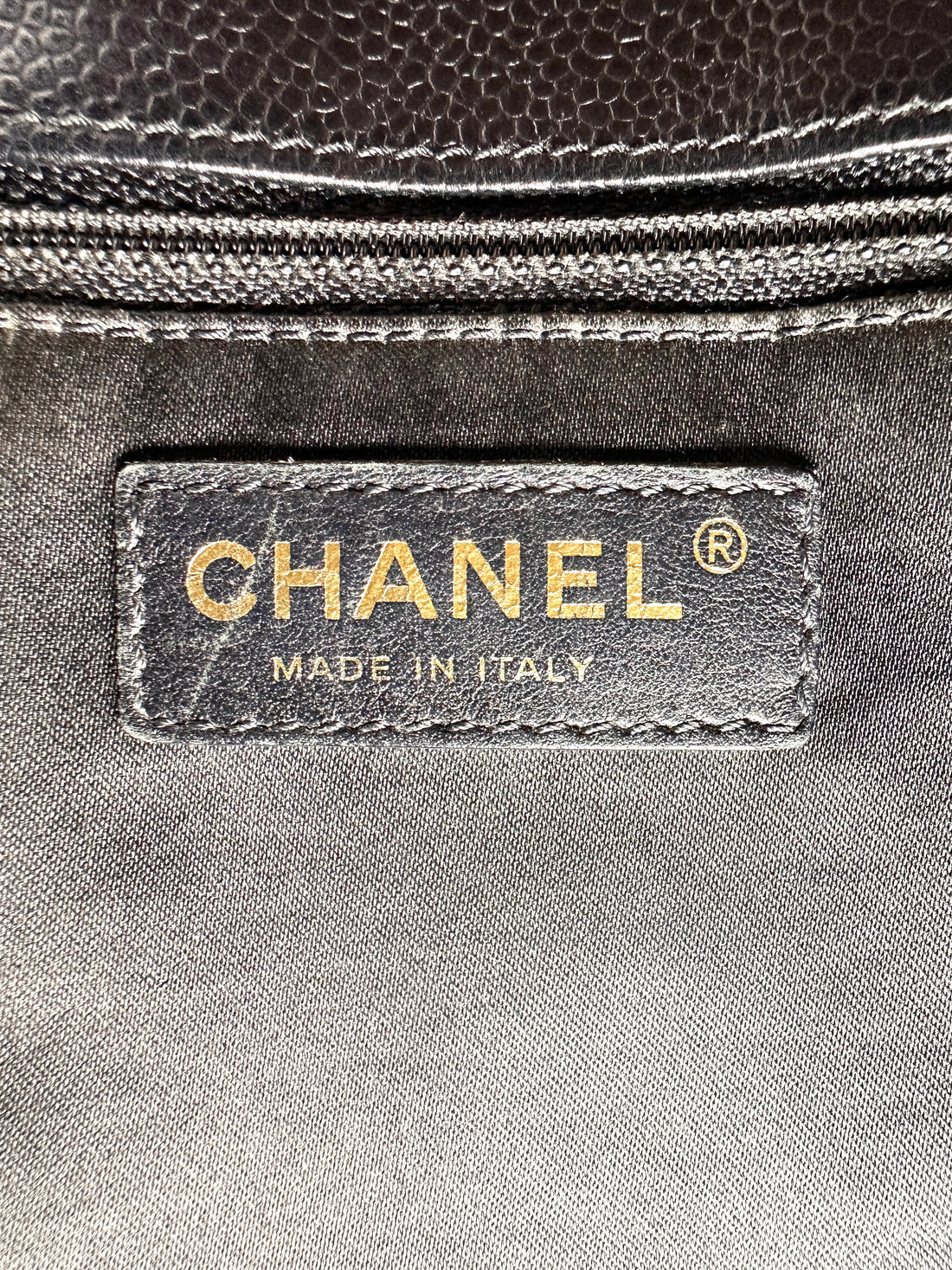 Chanel GST Black Quilted Leather Tote Handle Bag(13***80) CC2571