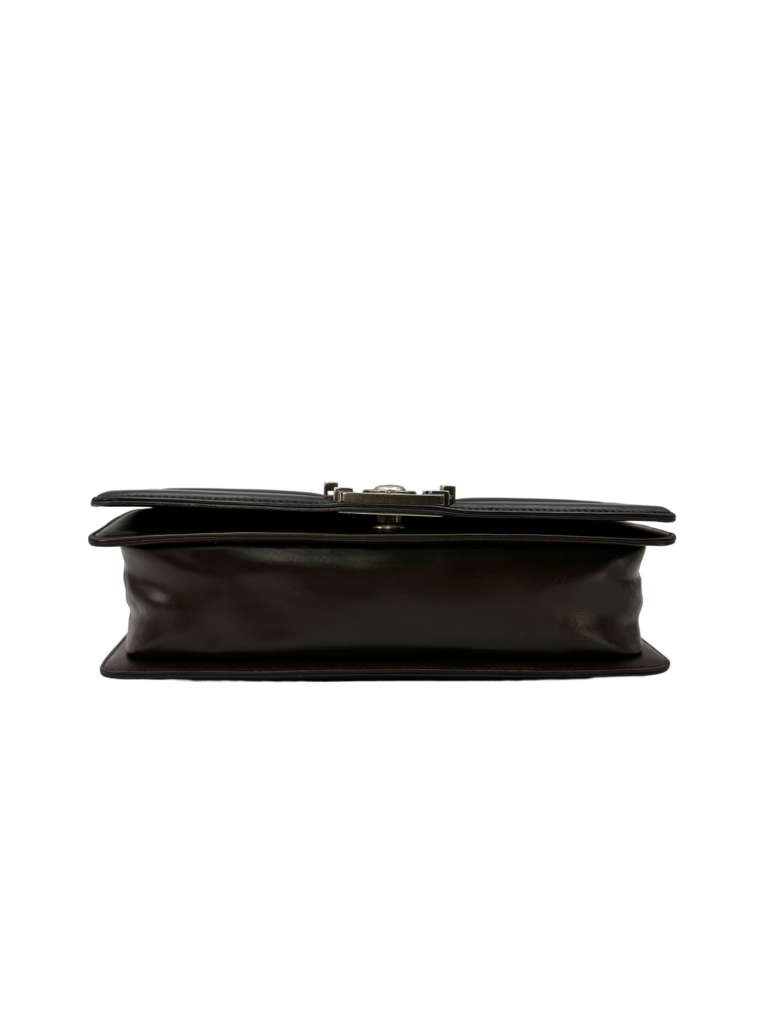 Chanel LeBoy Black Leather Flap Bag(15***58) CC2563