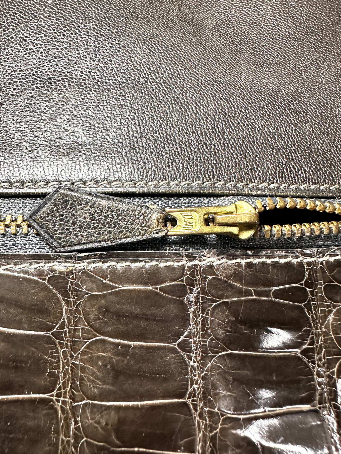 Hermes Kelly Black Crocodile Leather Handle Bag With Gold Hardware HR184SA
