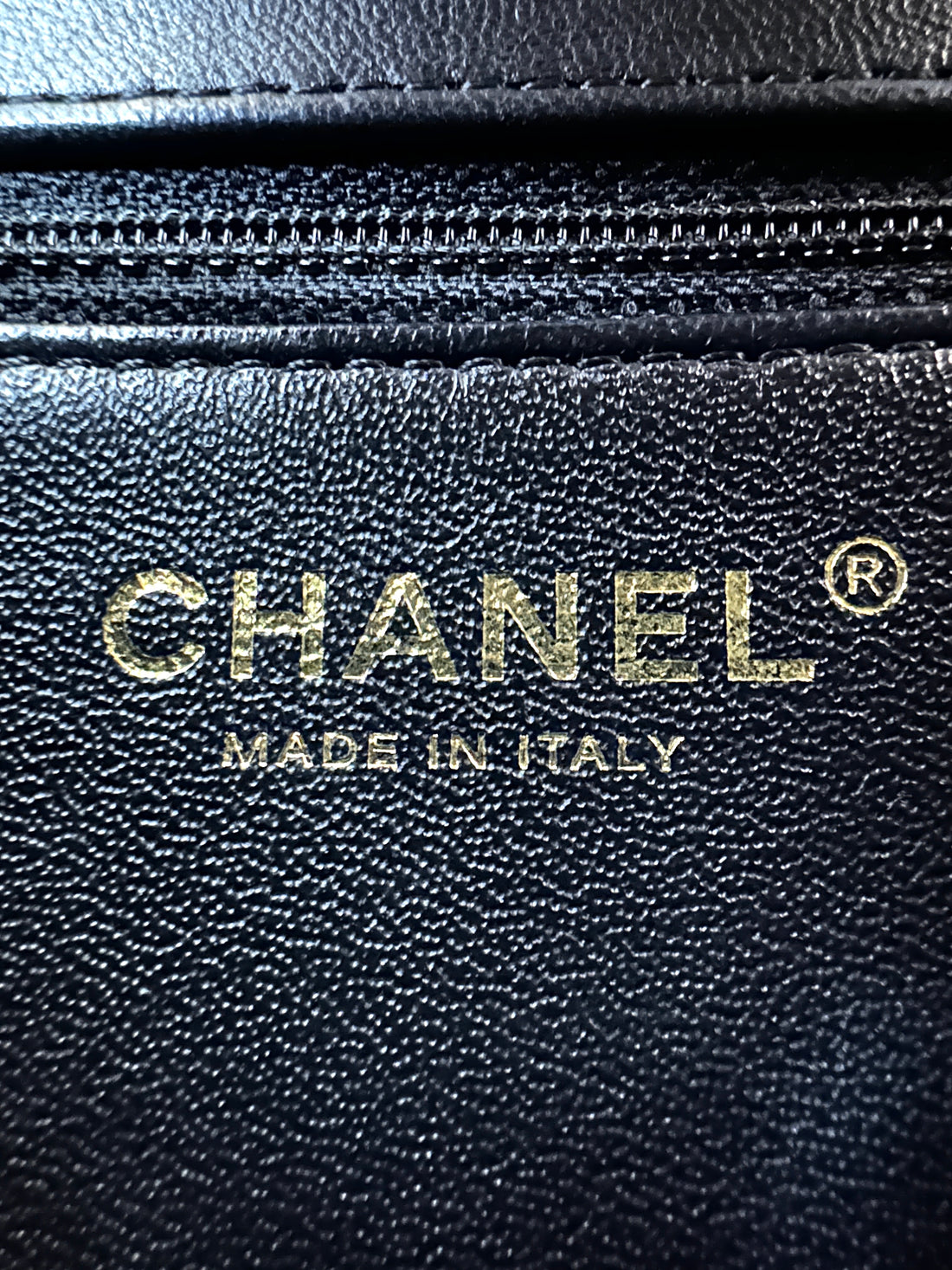 Chanel Trendy CC Black Chevron Quilted Leather Wallet On Chain(28***55) CC2568
