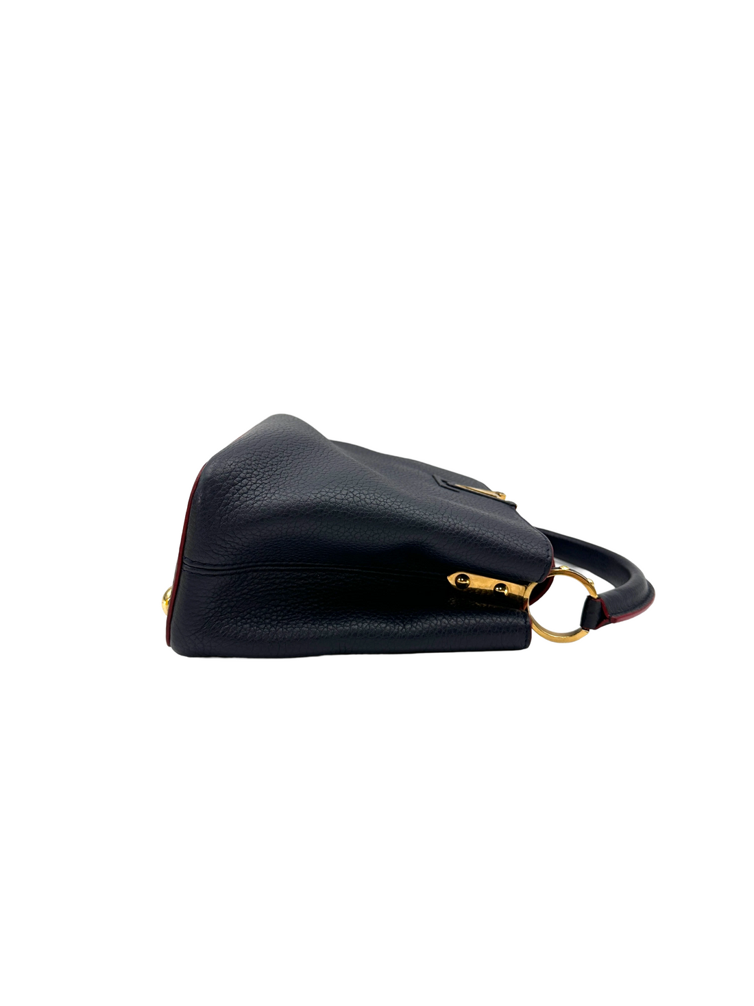 Louis Vuitton Capucines Black Taurillon Leather Handle Bag LV3339