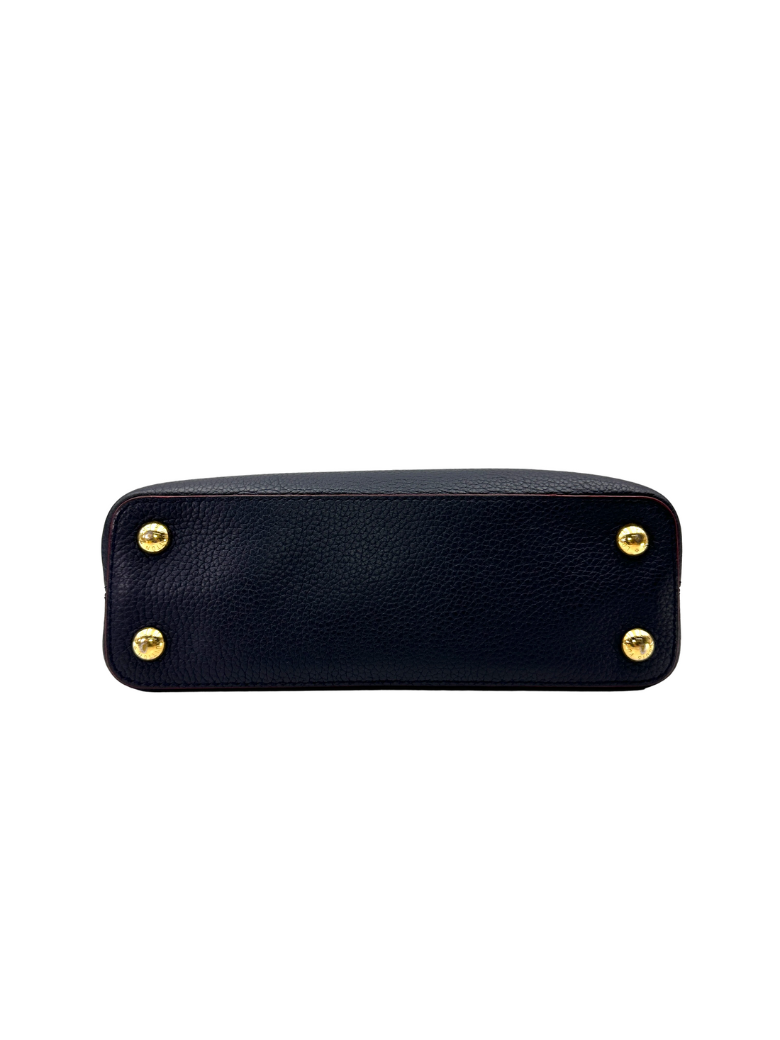 Louis Vuitton Capucines Black Taurillon Leather Handle Bag LV3339