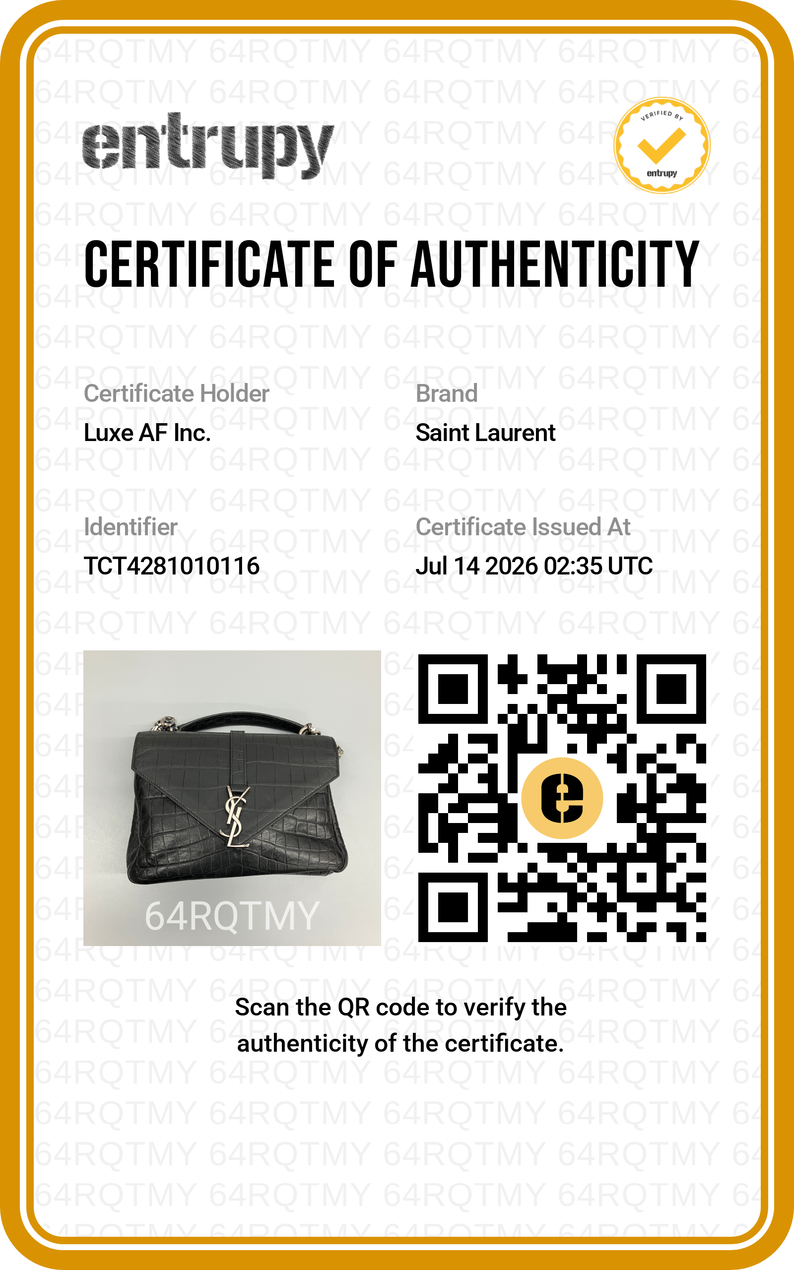 Saint Laurent College Crocodile-Embossed Leather Shoulder Bag SL292