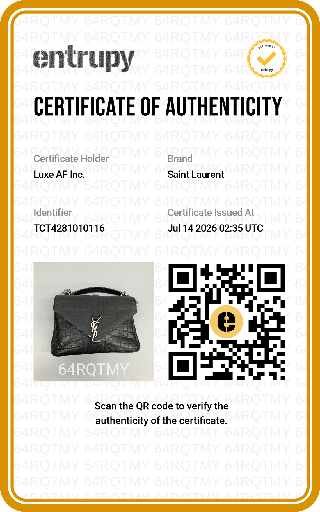 Saint Laurent College Crocodile-Embossed Leather Shoulder Bag SL292