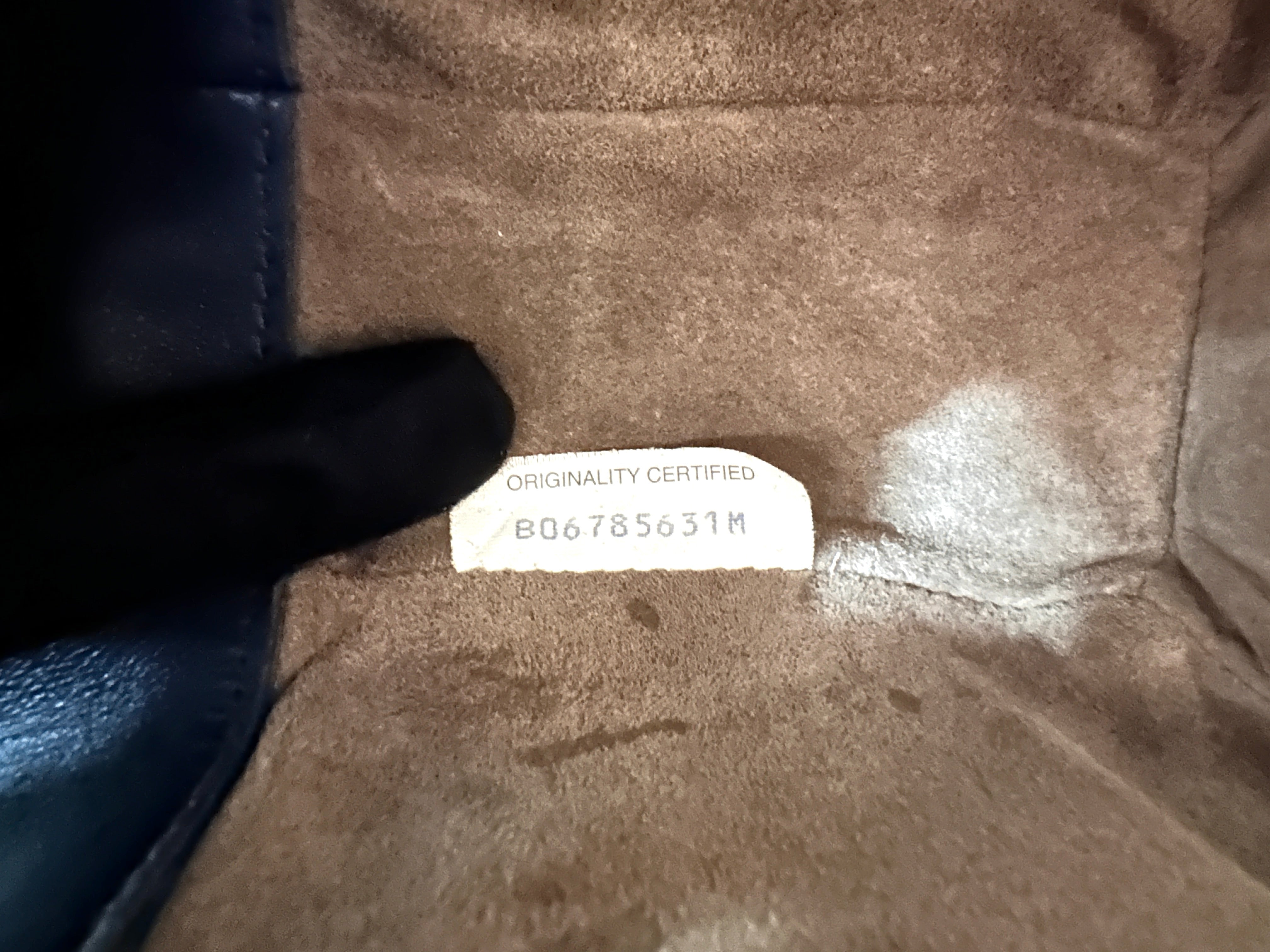 Bottega Veneta Navy Intrecciato Shoulder Bag BV144