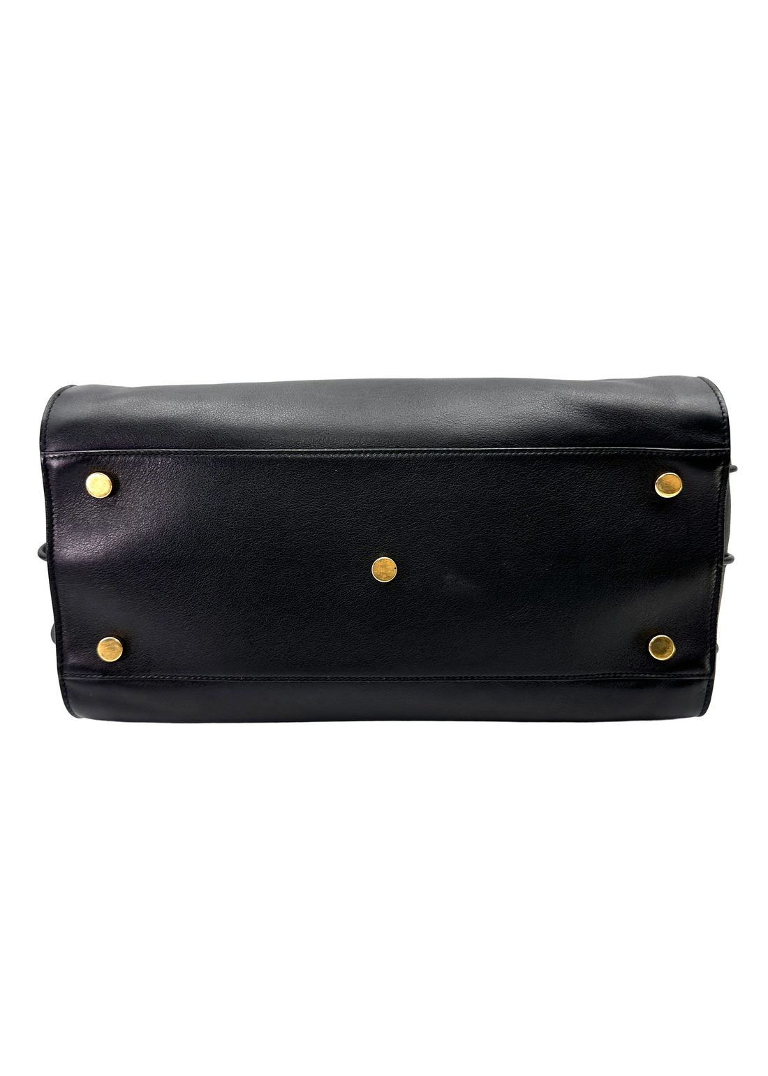 Saint Laurent Sac de Jour Black Leather Medium Size Handle Bag SL297