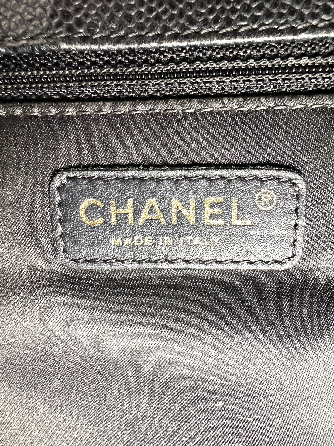 Chanel GST Black Quilted Leather Tote Handle Bag(16***39) CC2575