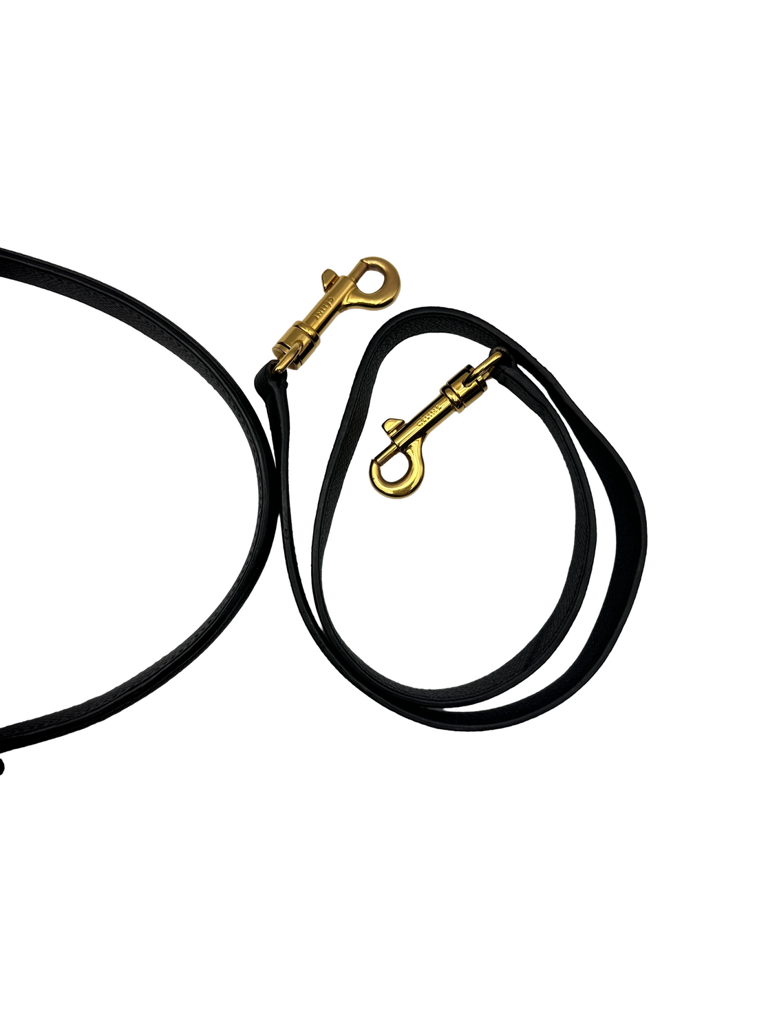 Celine Black Leather Belt Handle Bag CE193