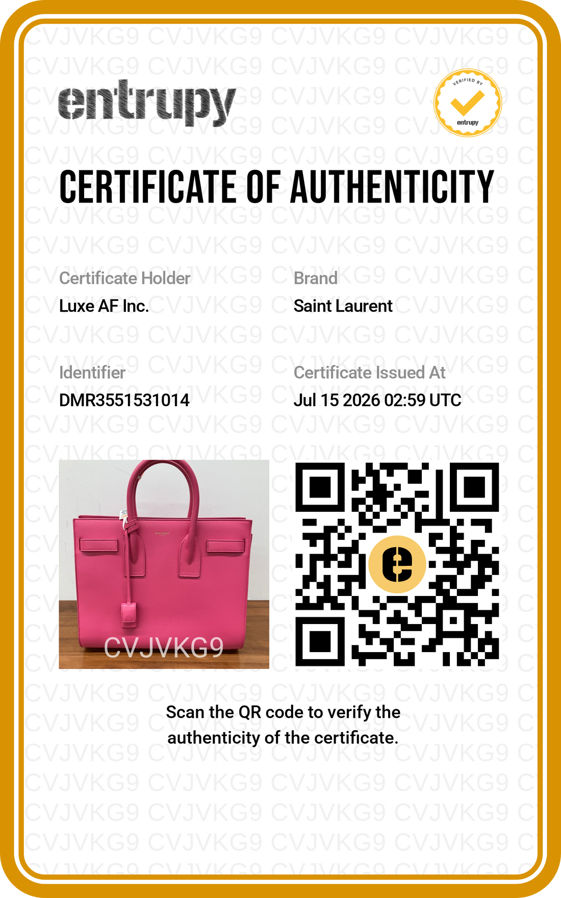 Saint Laurent Sac de Jour Pink Leather Medium Size Handle Bag SL296