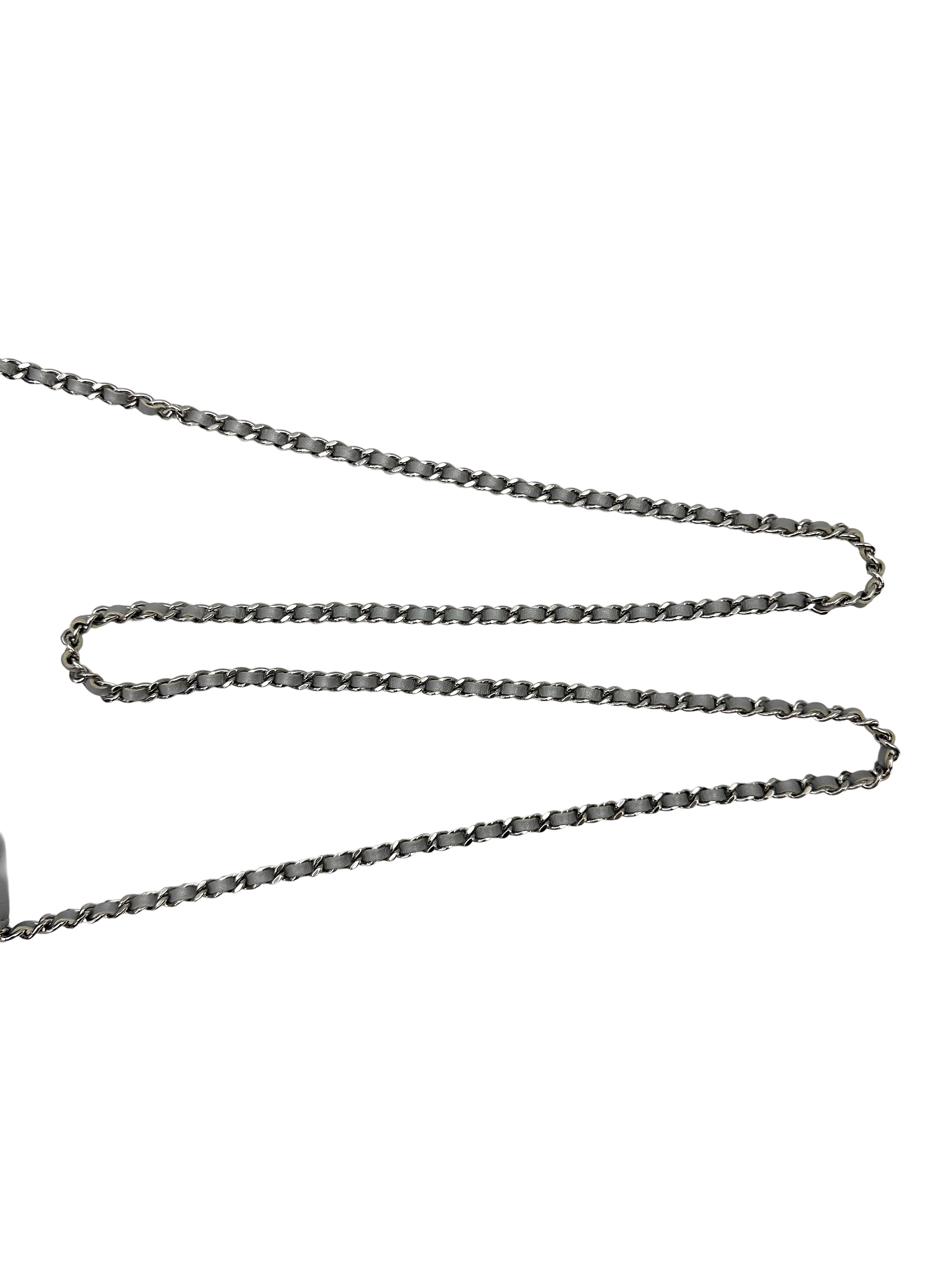 Chanel Iridescent Quilted Leather Wallet On Chain(KA***05) CC2582