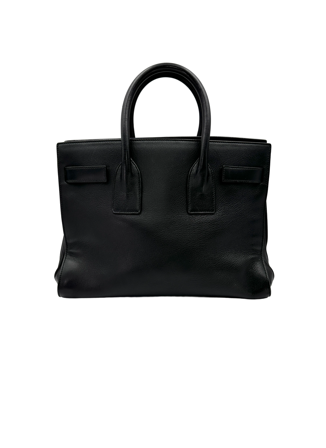 Saint Laurent Sac de Jour Black Leather Handle Bag SL300