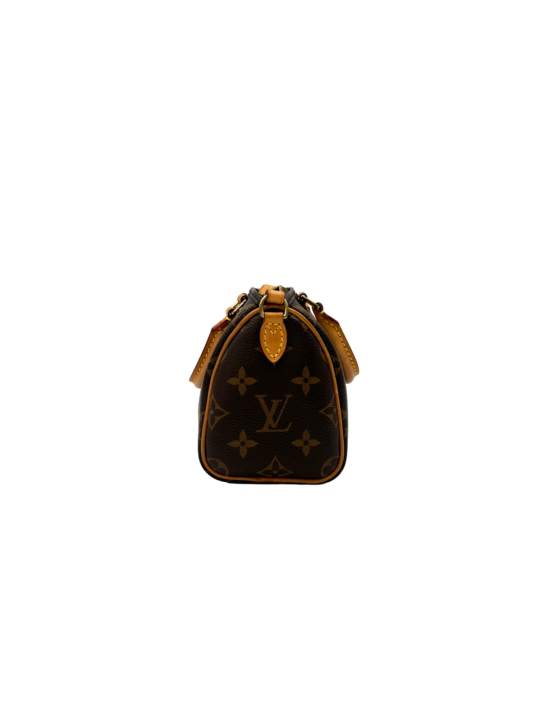 Louis Vuitton Speedy Nano Monogram Canvas Handle Bag IRIS274