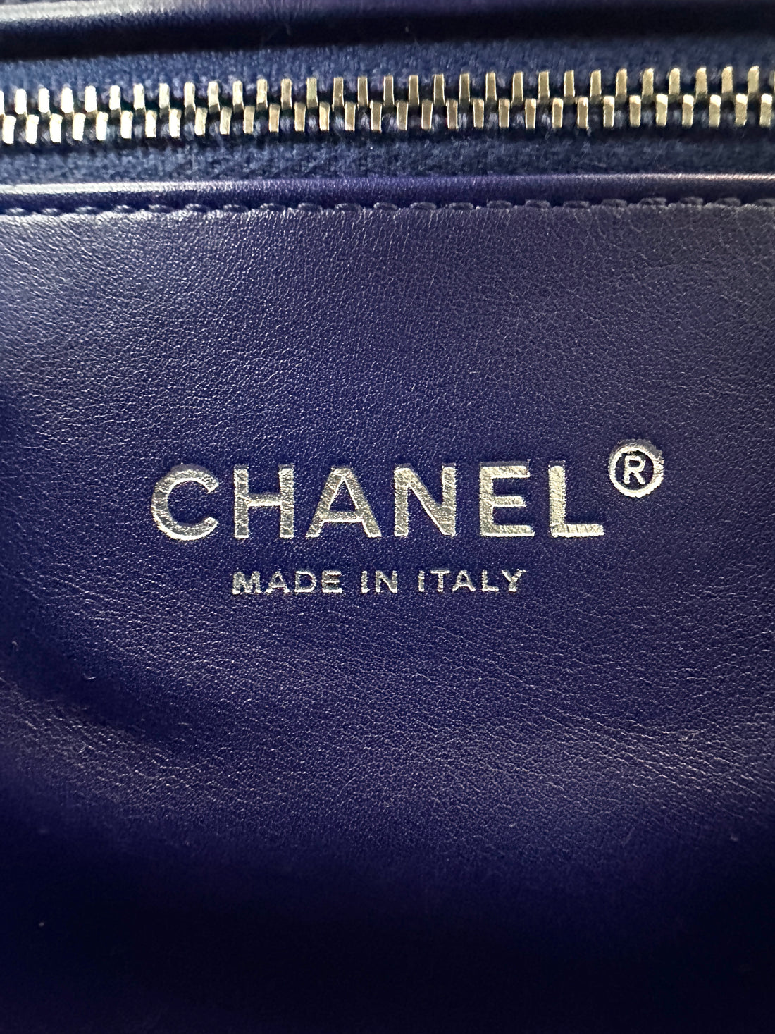 Chanel Navy Lizard Perfect Edge Flap Bag(17***54) CC2579