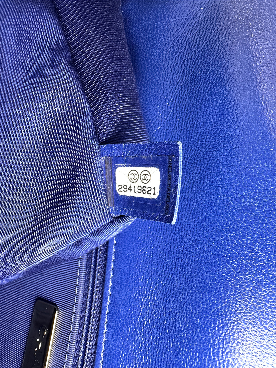 Chanel 19Bag Blue Quilted Leather Shoulder Bag(29***21) CC2580