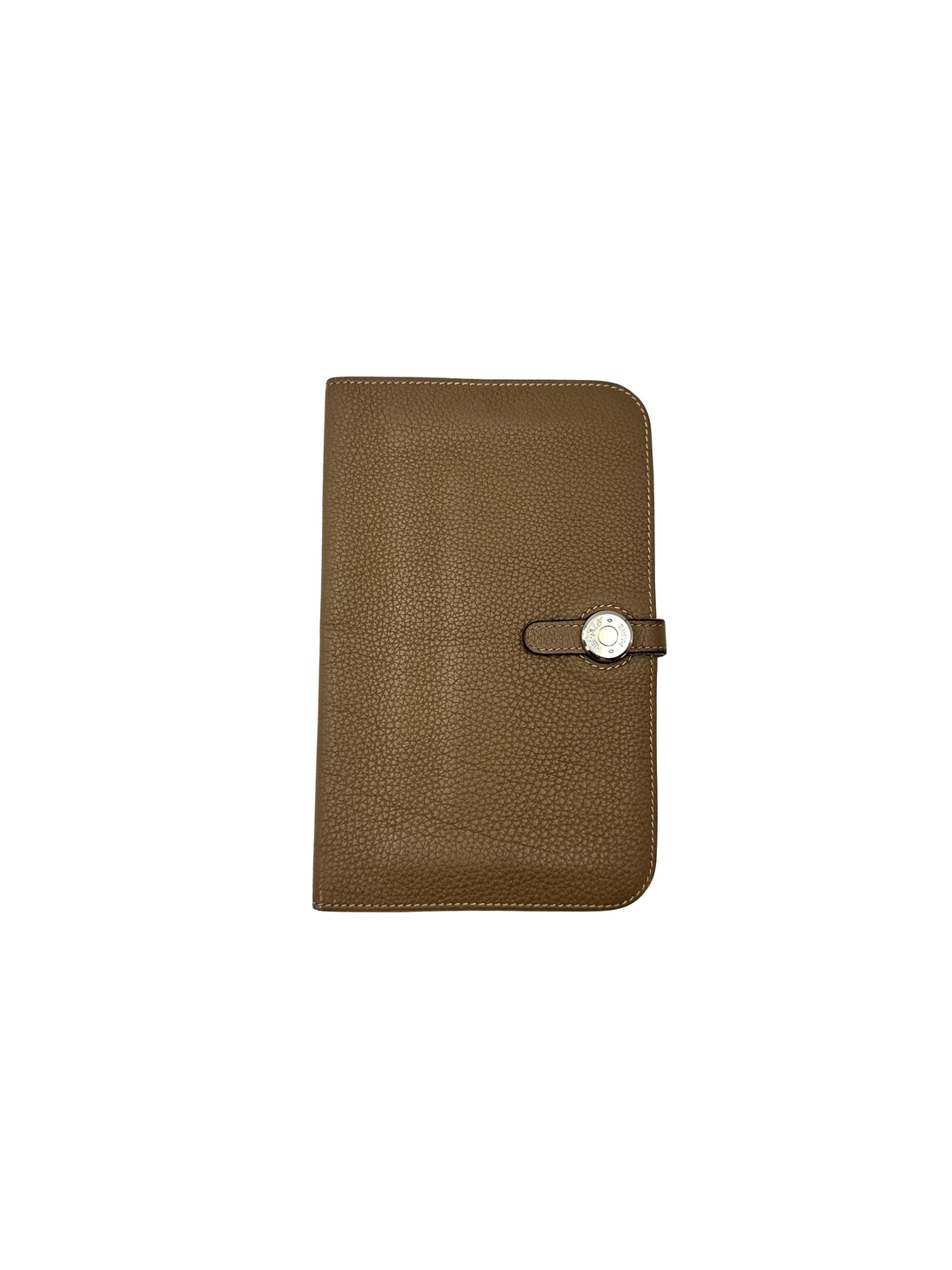 Hermes Dogon Duo Brown Leather Wallet HR187