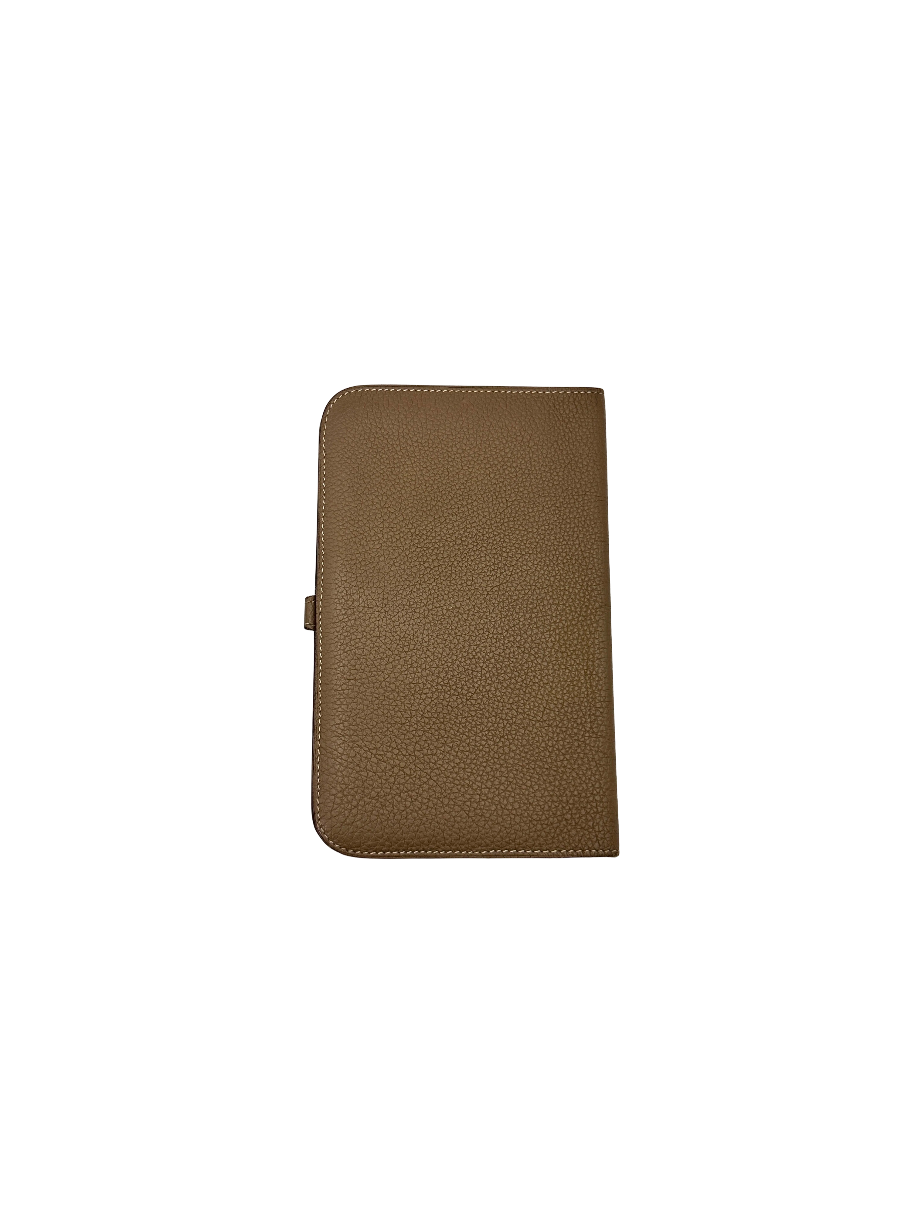 Hermes Dogon Duo Brown Leather Wallet HR187