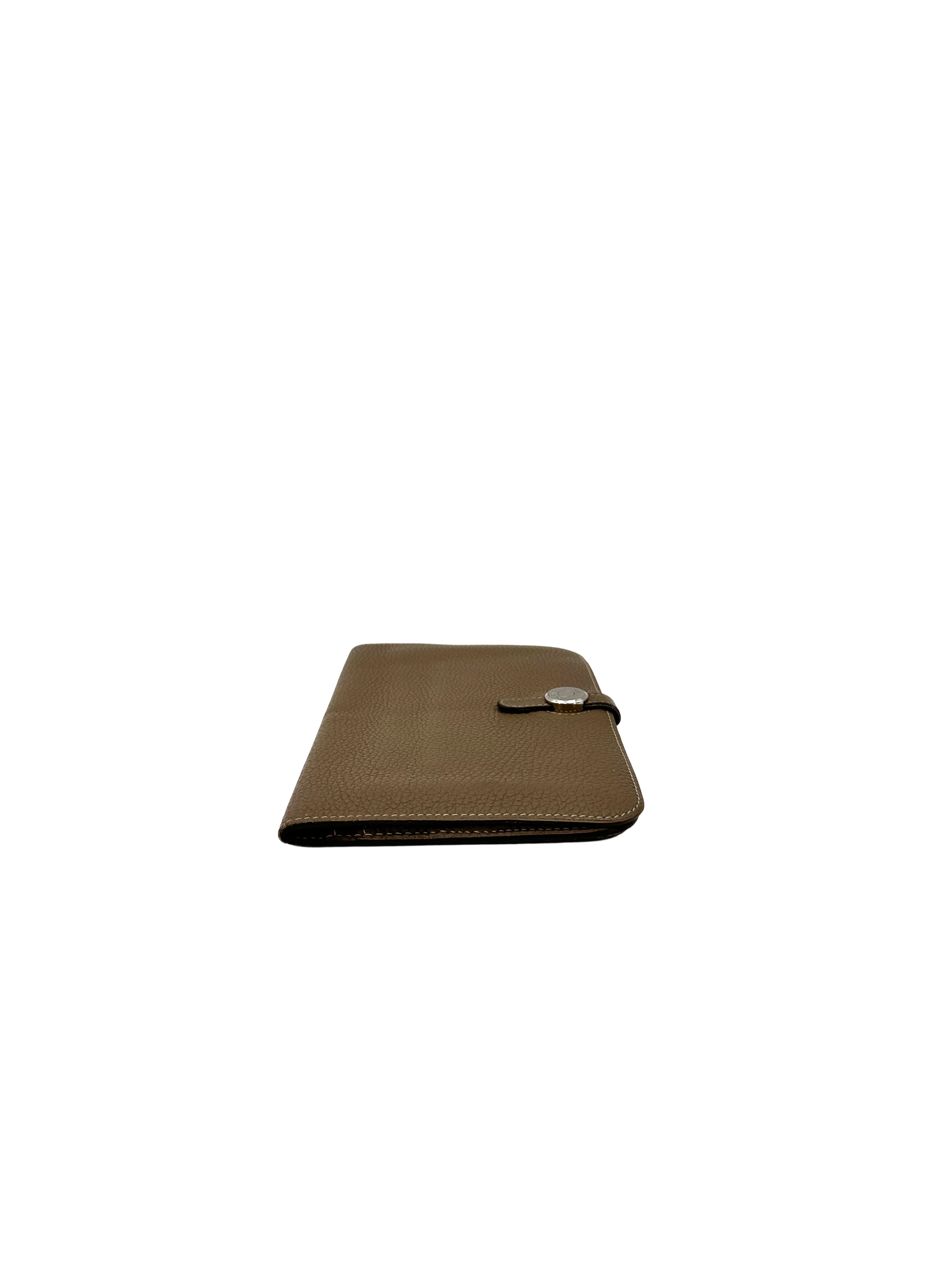Hermes Dogon Duo Brown Leather Wallet HR187