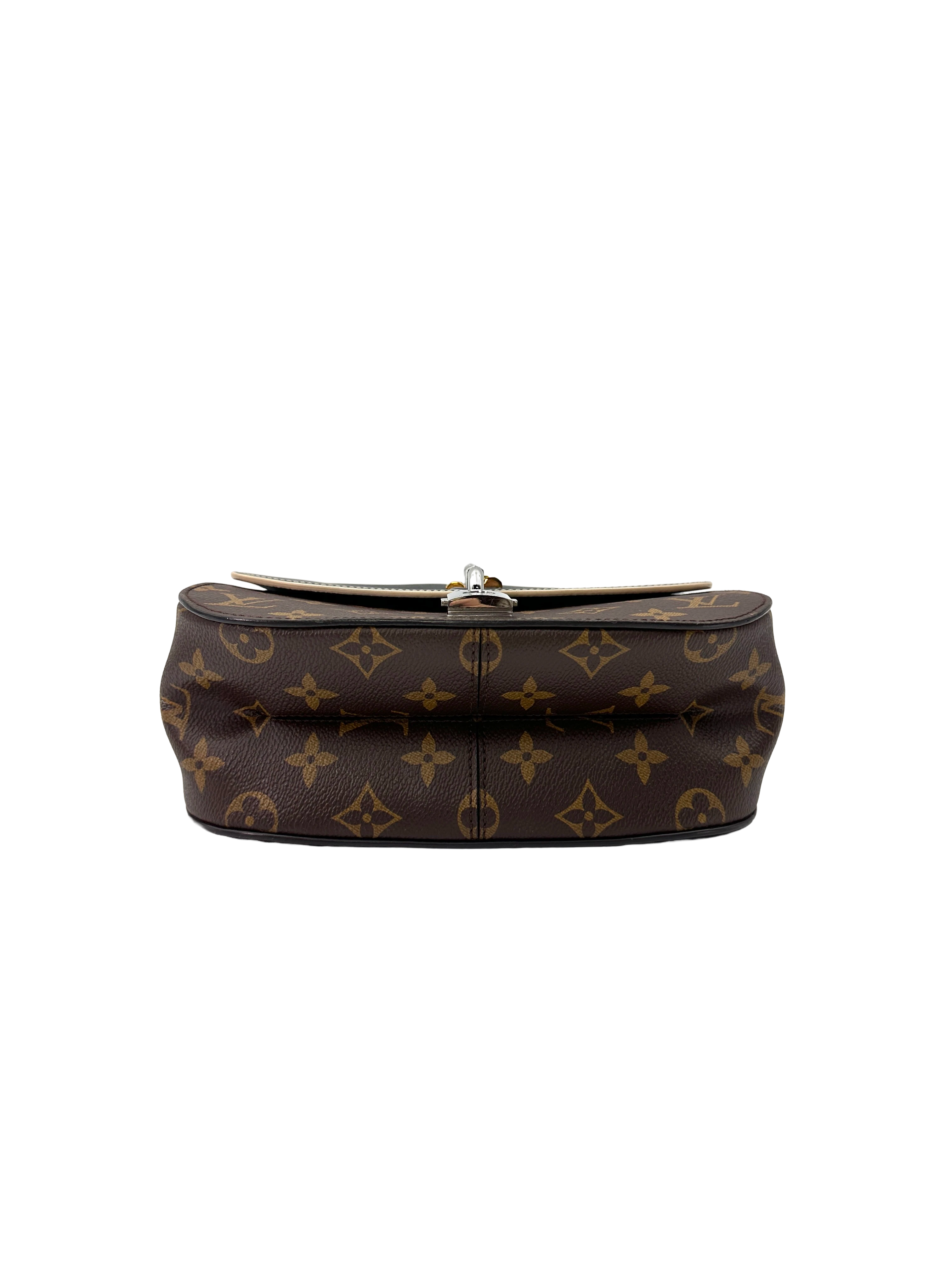 Louis Vuitton Chain-It Monogram Canvas & Black Leather Handle Bag LV3348