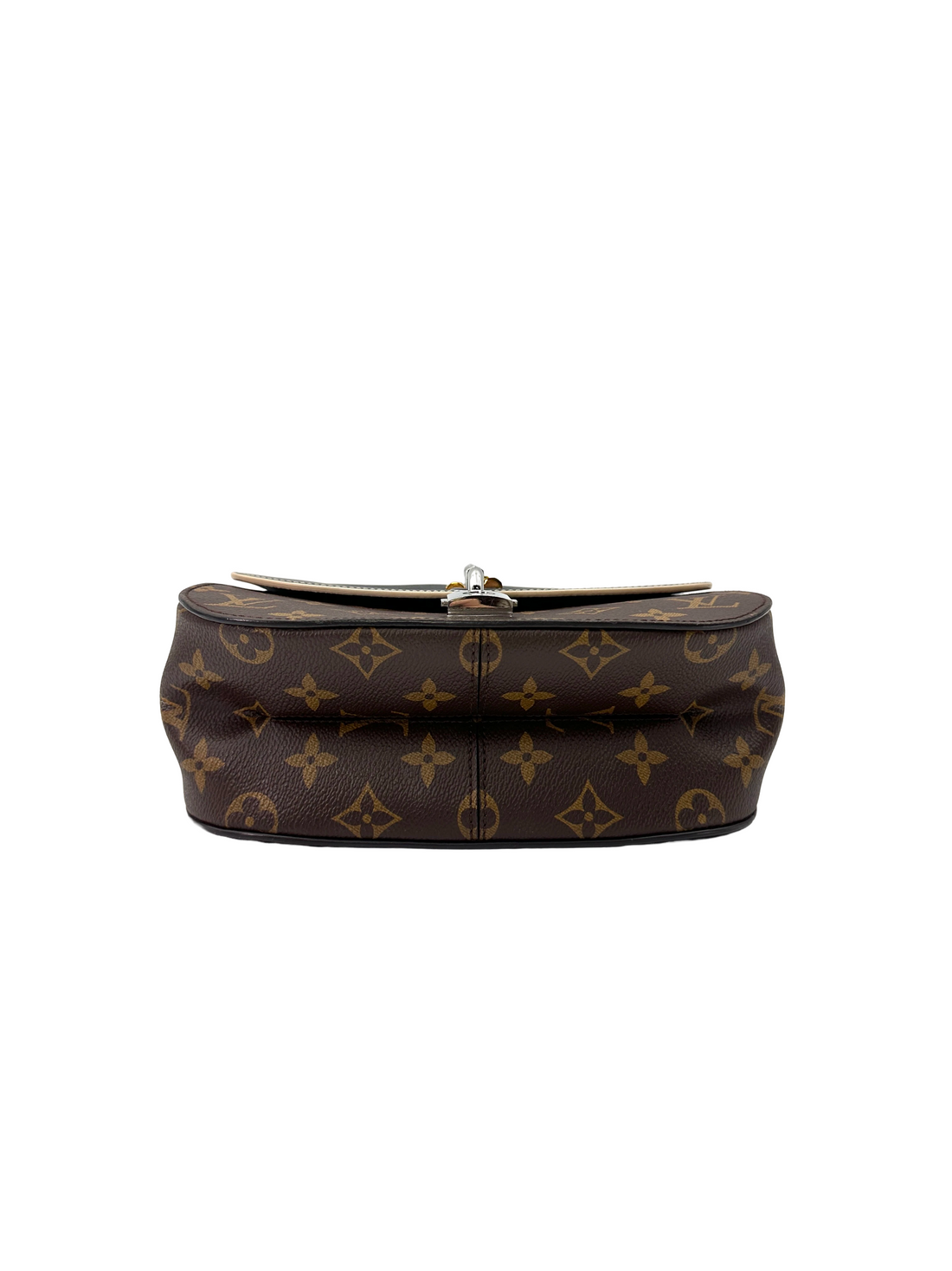 Louis Vuitton Chain-It Monogram Canvas & Black Leather Handle Bag LV3348