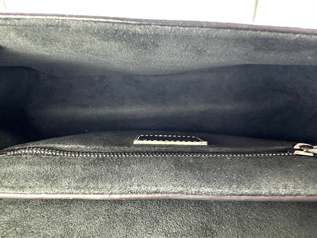 Louis Vuitton Chain-It Monogram Canvas & Black Leather Handle Bag LV3348