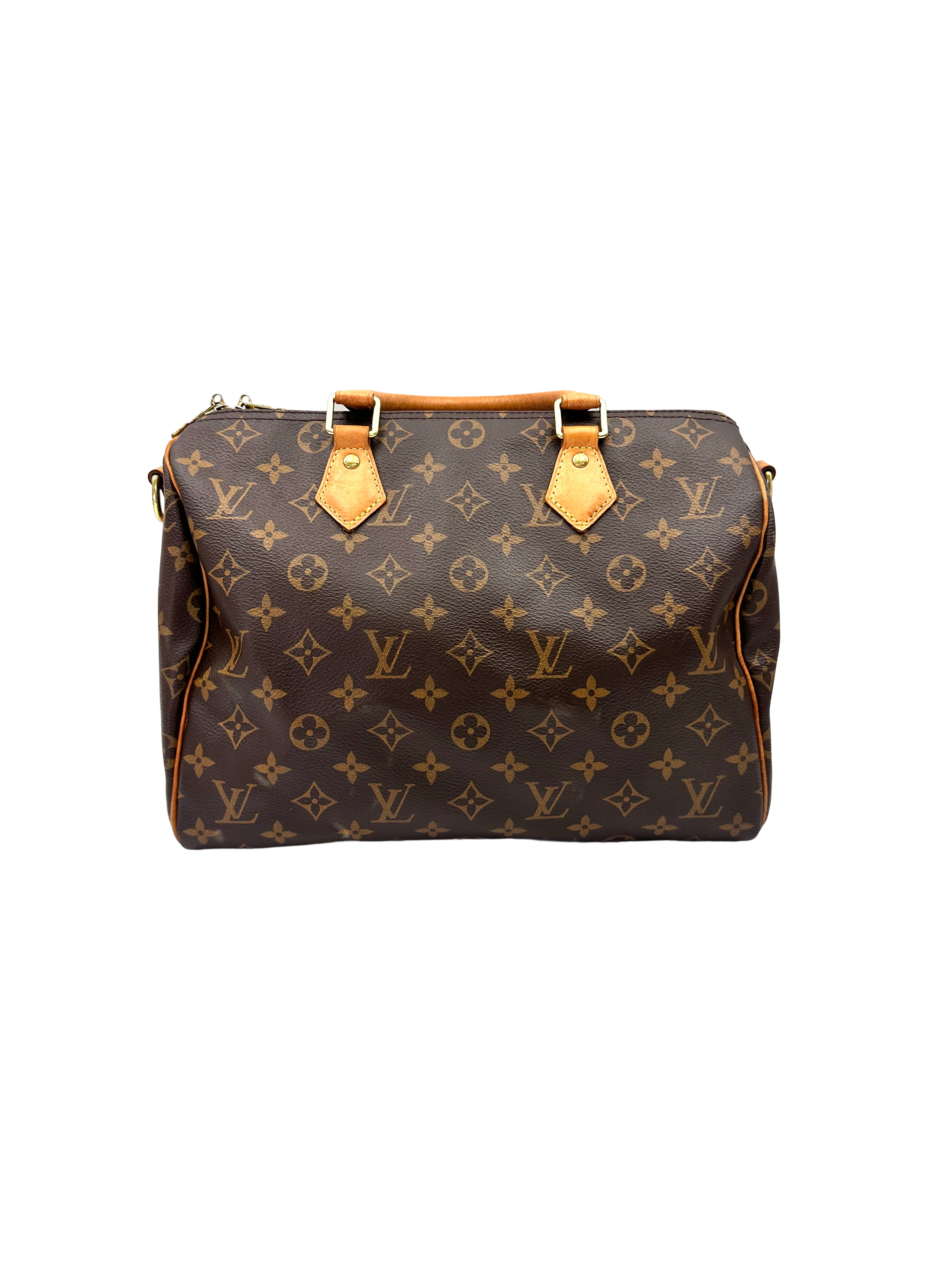 Louis Vuitton Speedy30 Monogram Canvas Handle Bag IRIS276