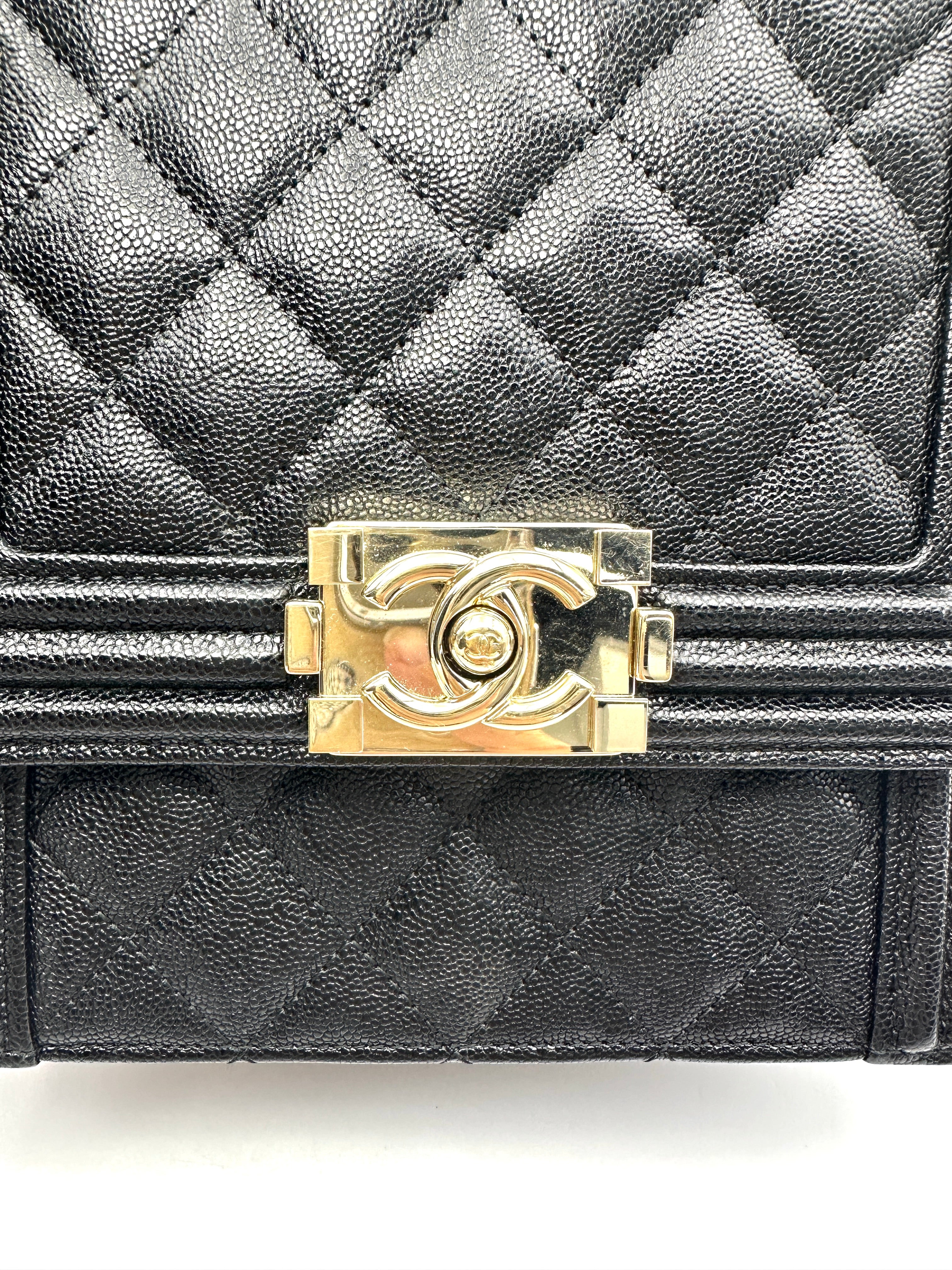 Chanel North South LeBoy Black Quilted Leather Shoulder Bag(28***91) CC2585