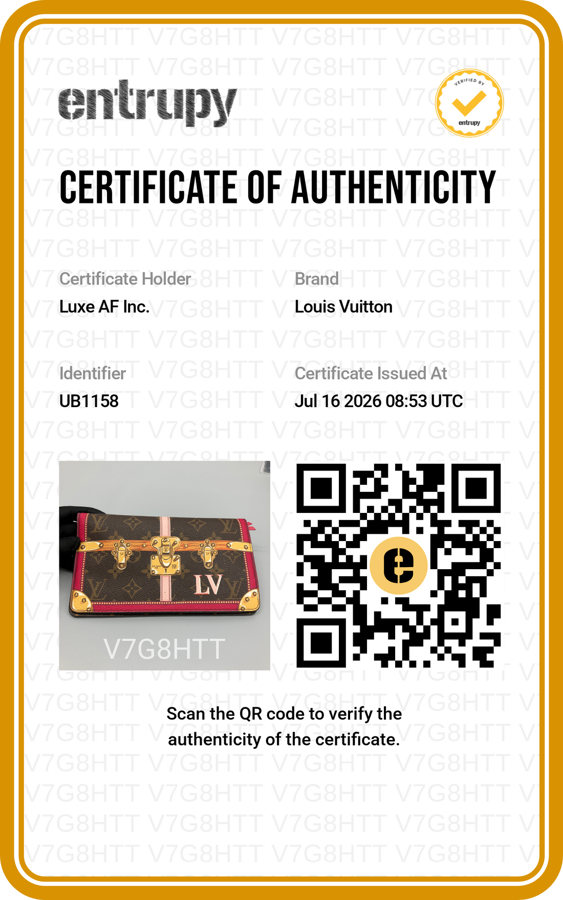 Louis Vuitton Monogram Summer Trunks Weekend Pochette LV3349
