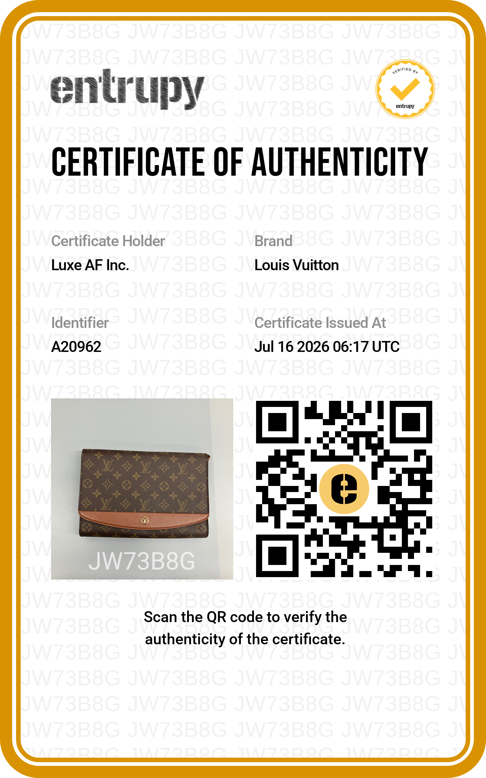 Louis Vuitton Bordeaux 24 Monogram Canvas Shoulder Bag LV3347
