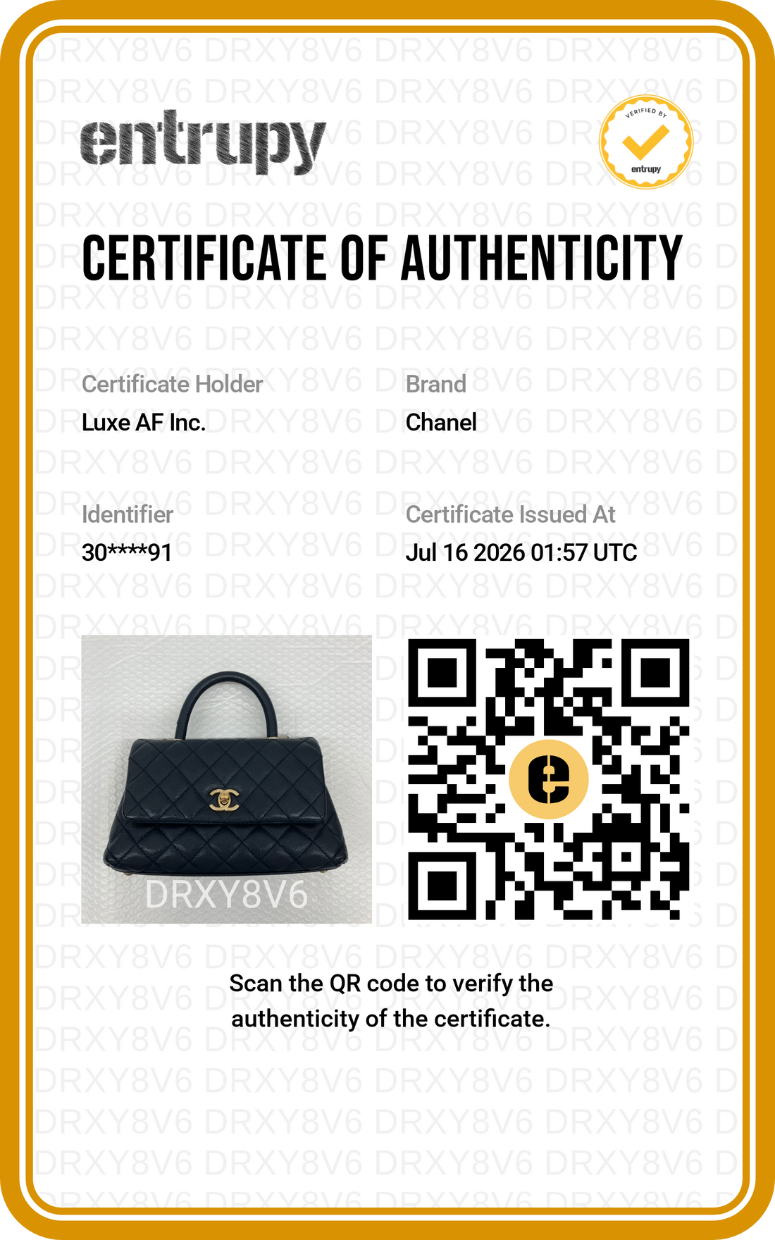 Chanel CoCo Handle Navy Quilted Leather Small Size Shoulder Bag(30***91) CC2581