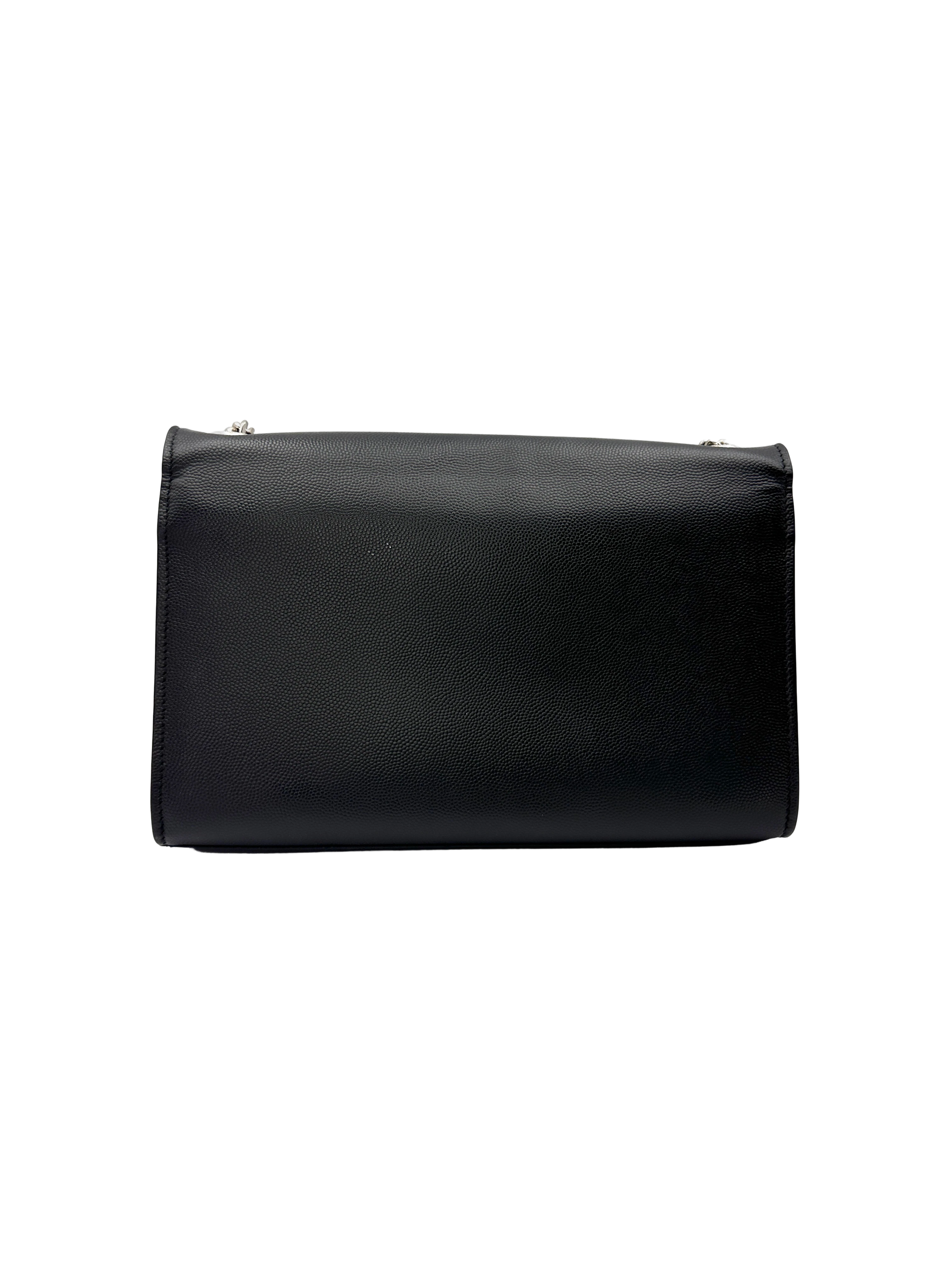 Saint Laurent Kate Black Leather Shoulder Bag SL304