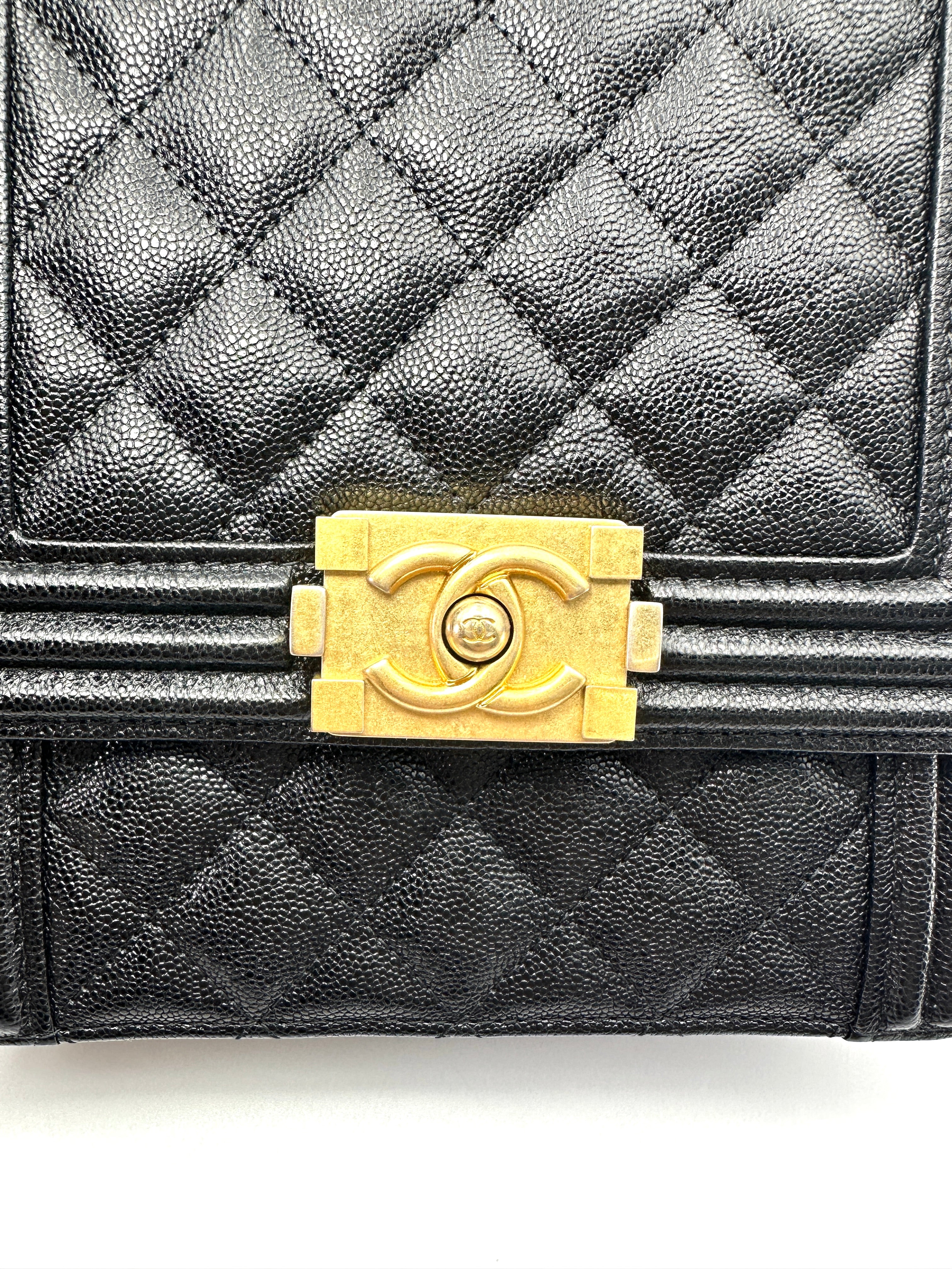 Chanel North South LeBoy Black Quilted Leather Shoulder Bag(28***10) CC2587