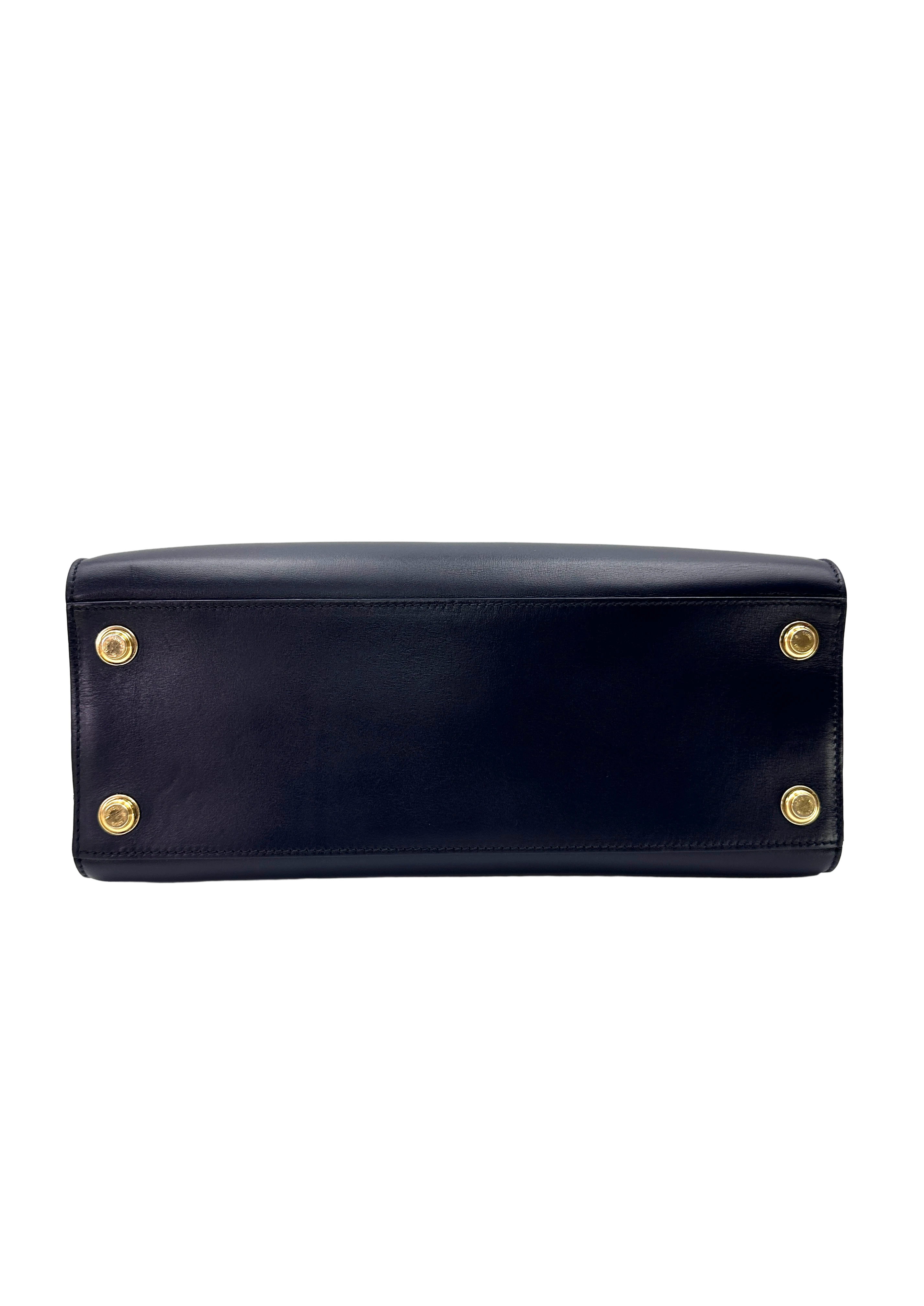 Louis Vuitton City Steamer Black Taurillon Leather Handle Bag LV3354