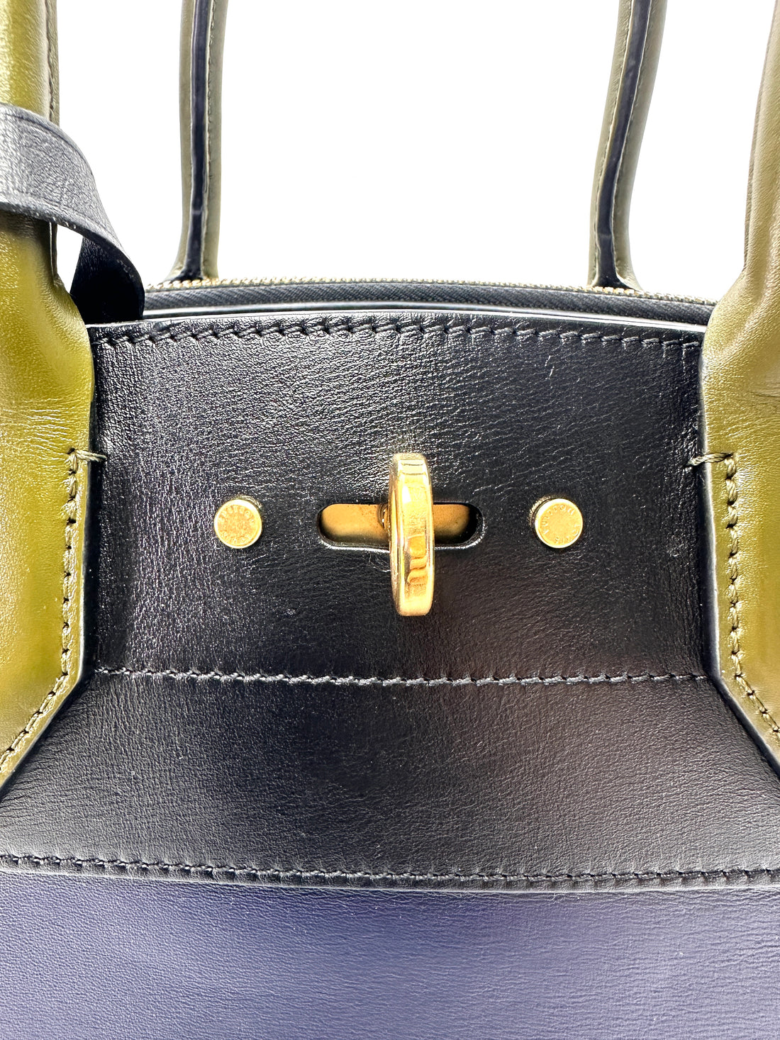Louis Vuitton City Steamer Black Taurillon Leather Handle Bag LV3354