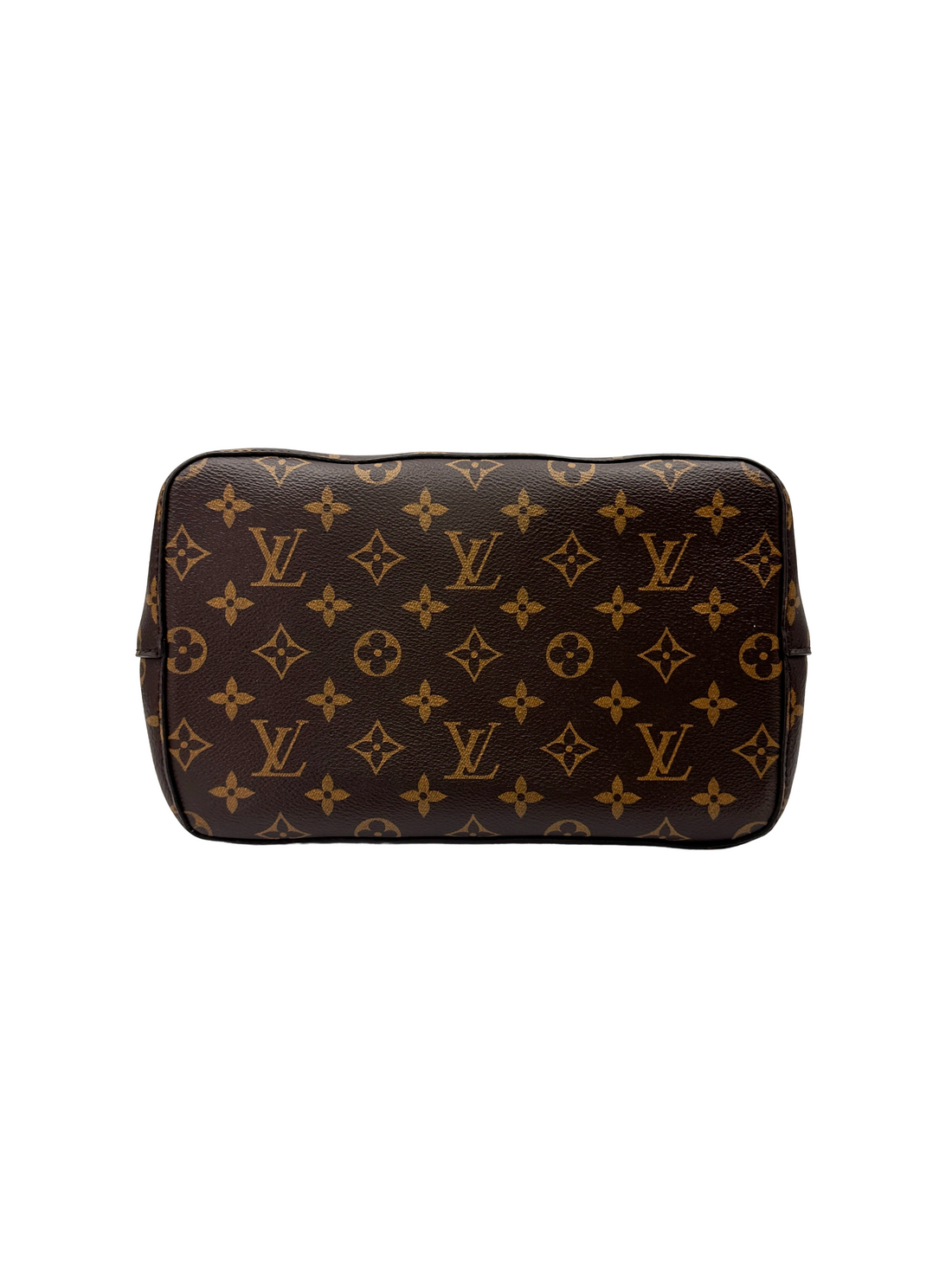 Louis Vuitton Neonoe Monogram Canvas Bucket Bag With Pink Drawstring LV3357