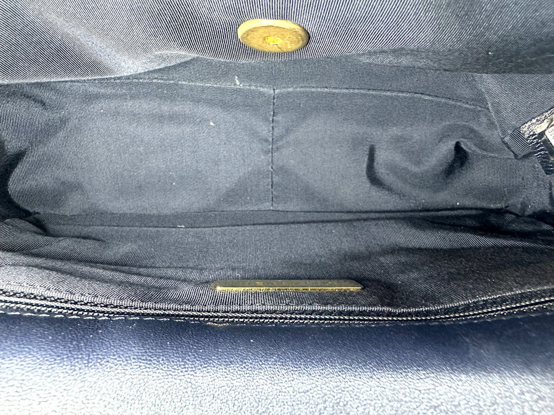 Chanel 19Bag Navy Quilted Leather Small Size Shoulder Bag(31***69) CC2586