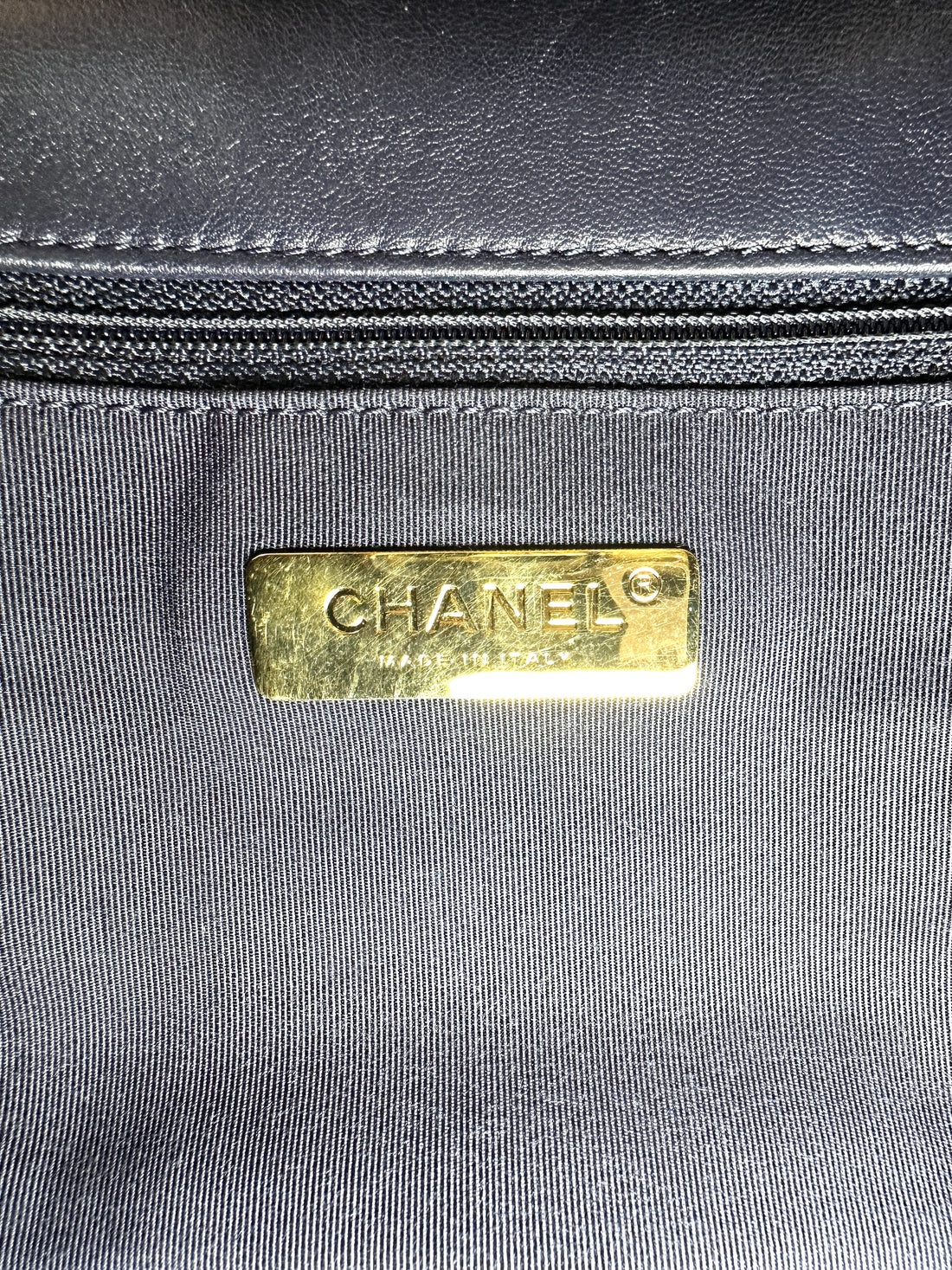 Chanel 19Bag Navy Quilted Leather Small Size Shoulder Bag(31***69) CC2586