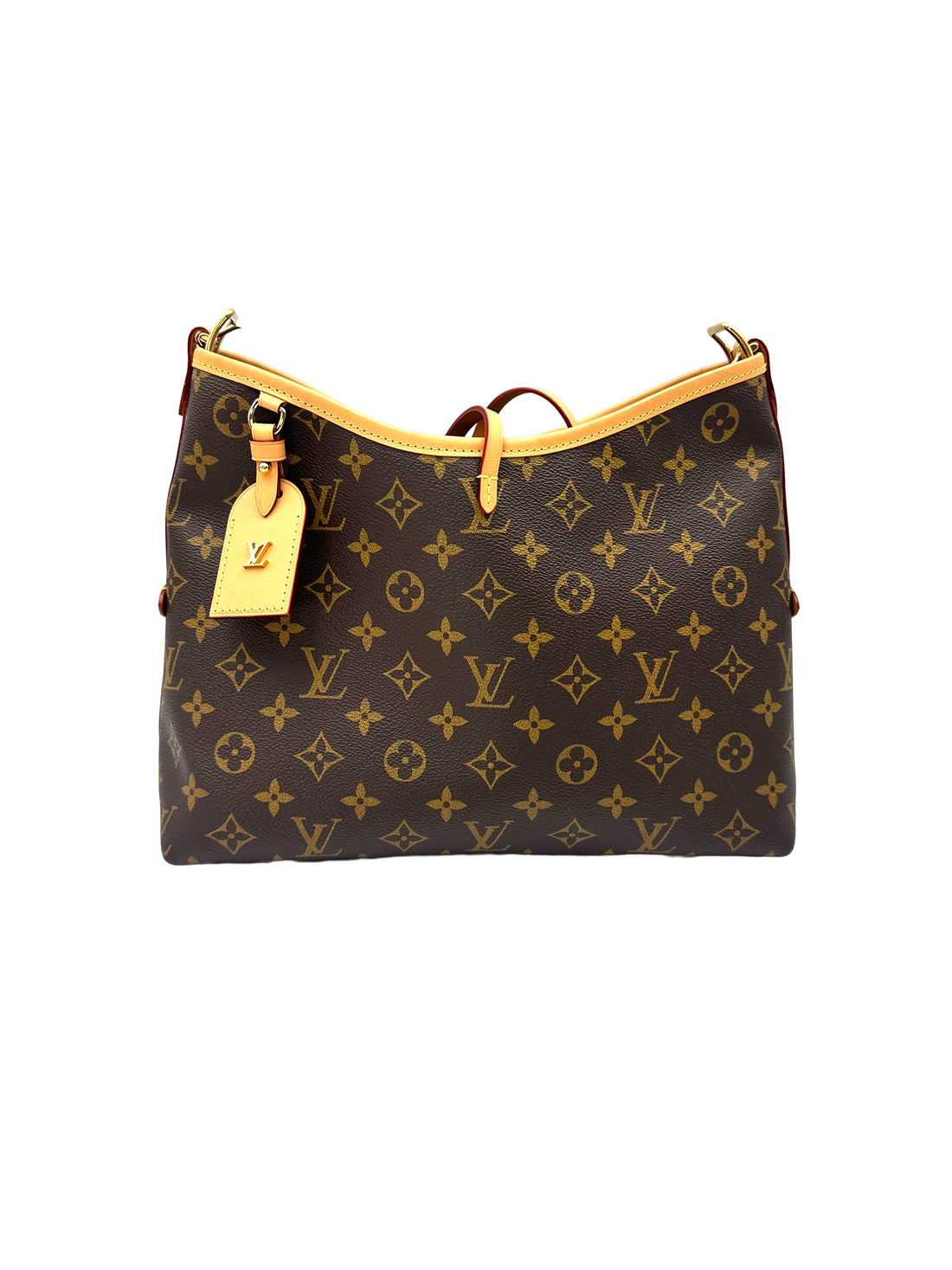 Louis Vuitton Carryall Monogram Canvas Shoulder Bag LV3352