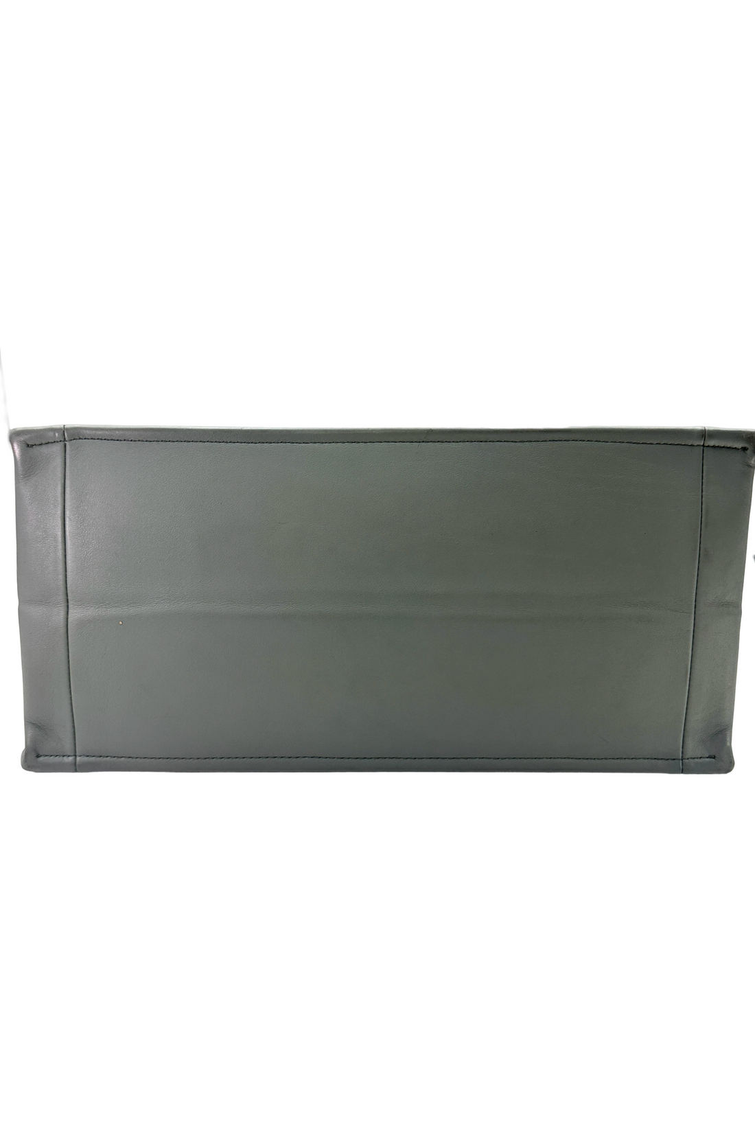 Christian Dior Grey Leather Book Tote Bag DR940