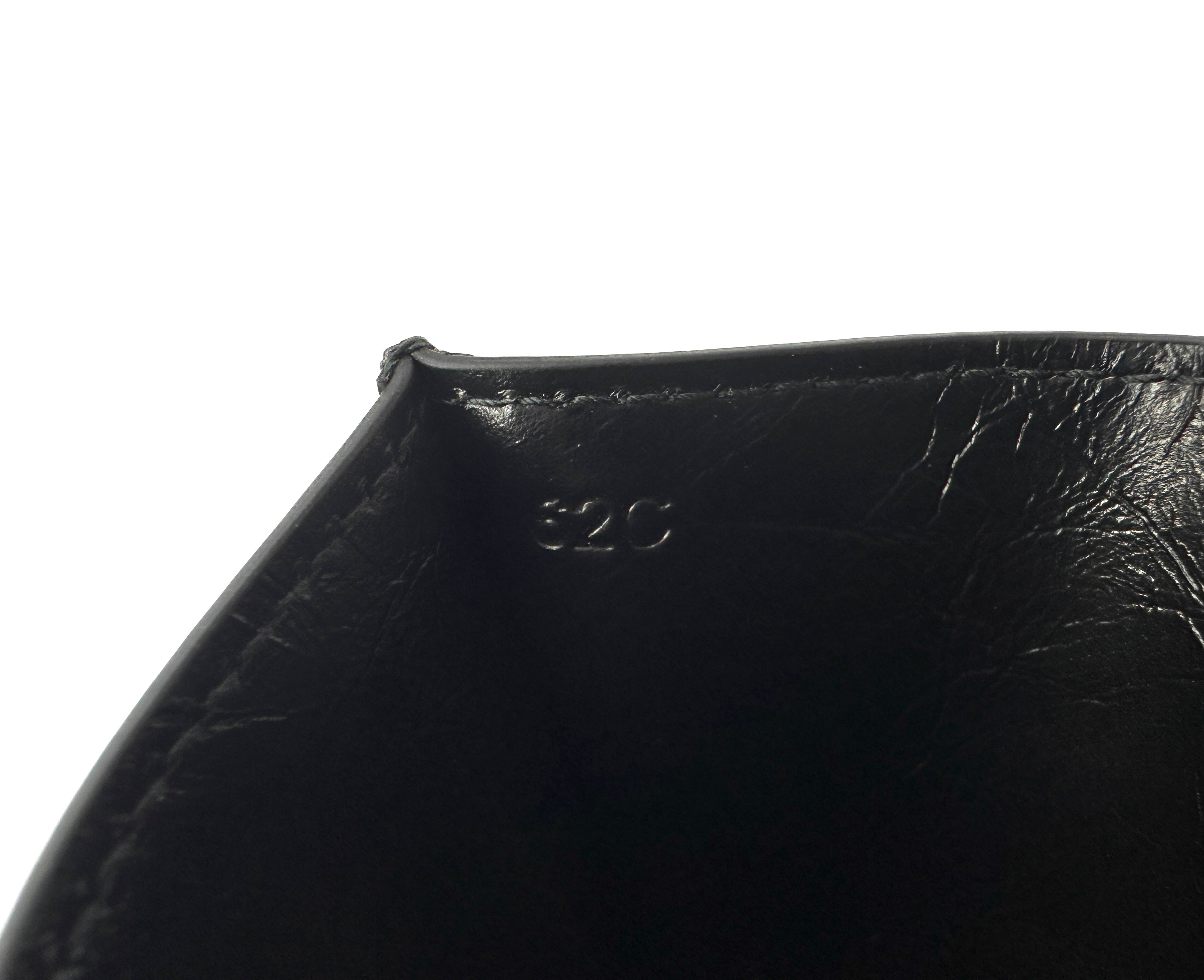Prada Silver Triangle Logo Saffiano Cardholder PDA06