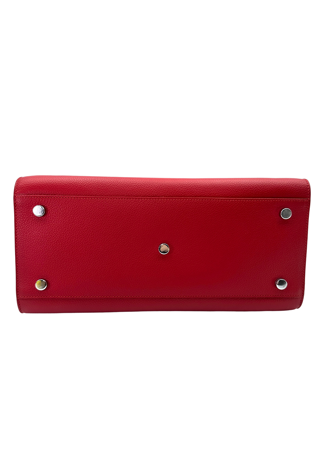 Saint Laurent Sac de Jour Red Leather Medium Size Handle Bag SL307