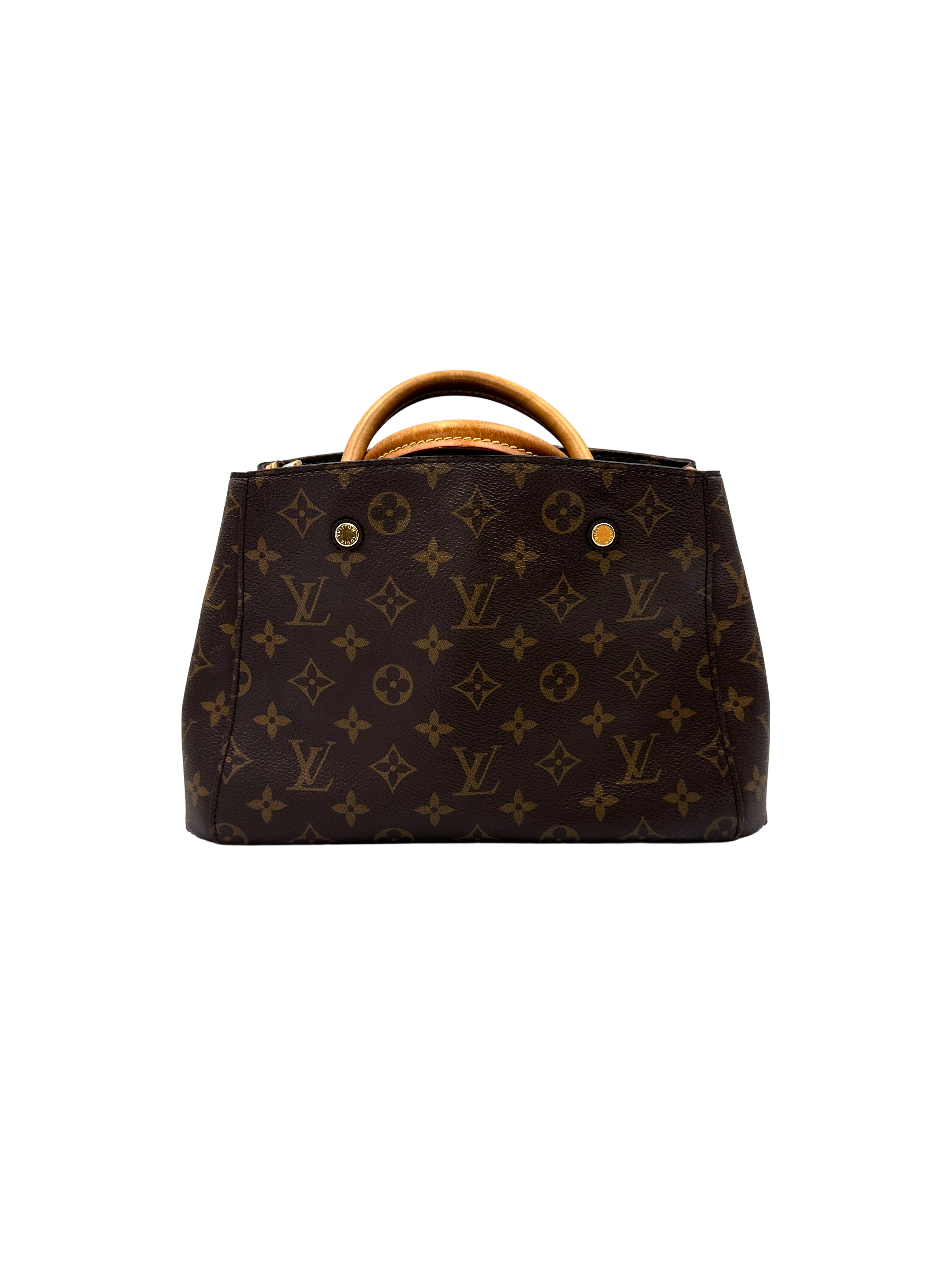 Louis Vuitton Montaigne PM Monogram Canvas Handle Bag LV3361