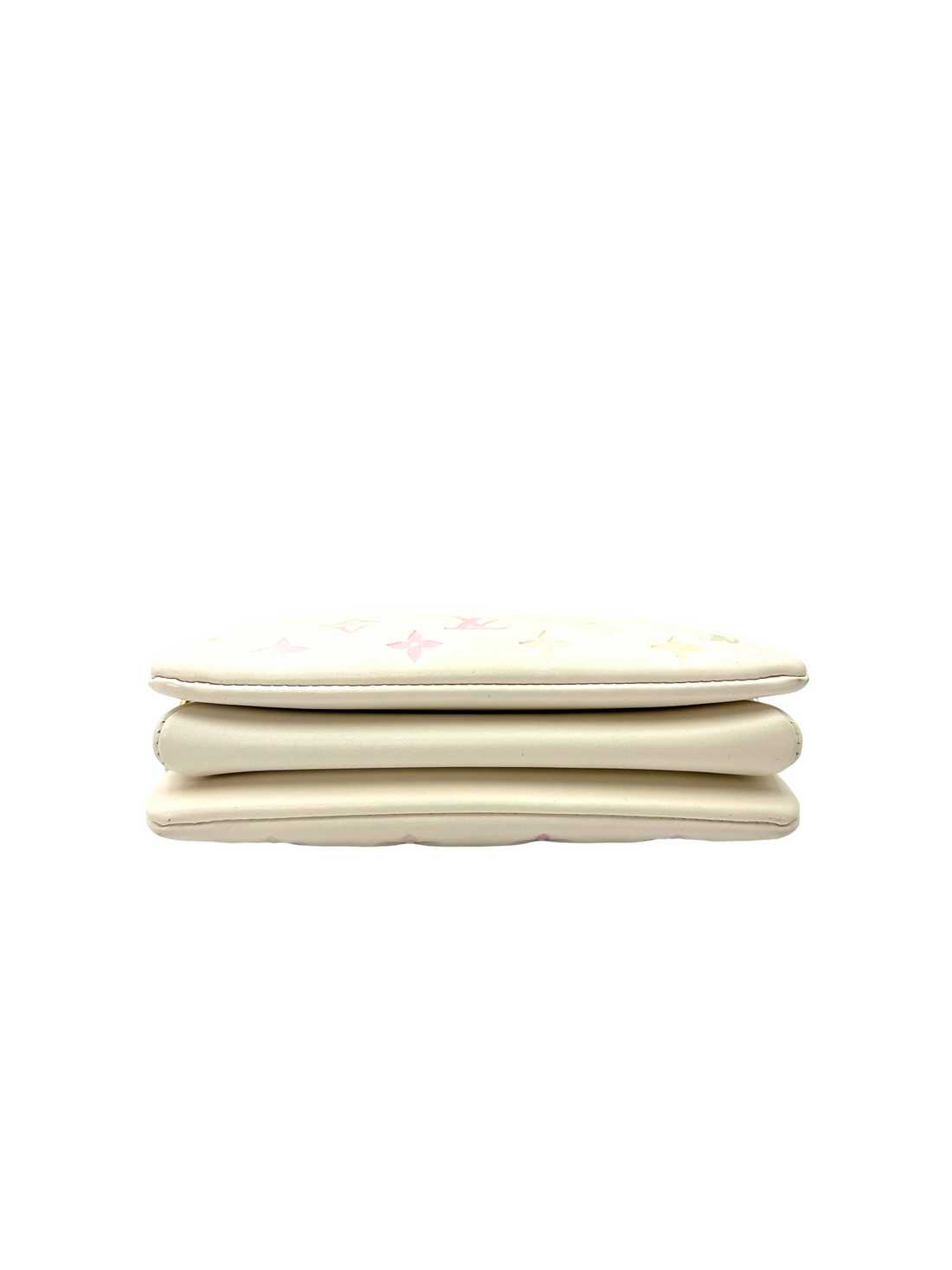 Louis Vuitton Coussin BB Milky Way White Monogram Embossed Puffy Leather Shoulder Bag LV3364