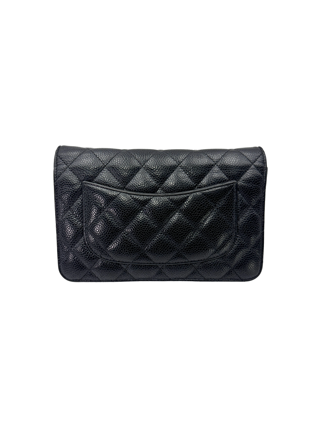 Chanel Black Quilted Leather Wallet On Chain(29***12) CC2590