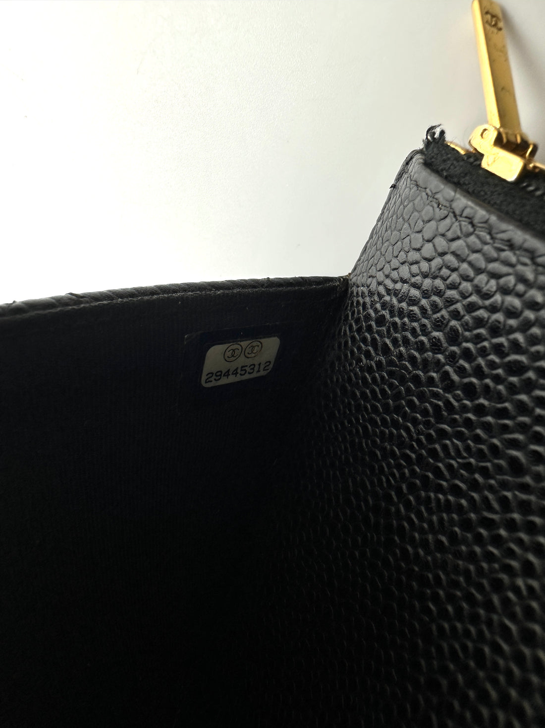 Chanel Black Quilted Leather Wallet On Chain(29***12) CC2590